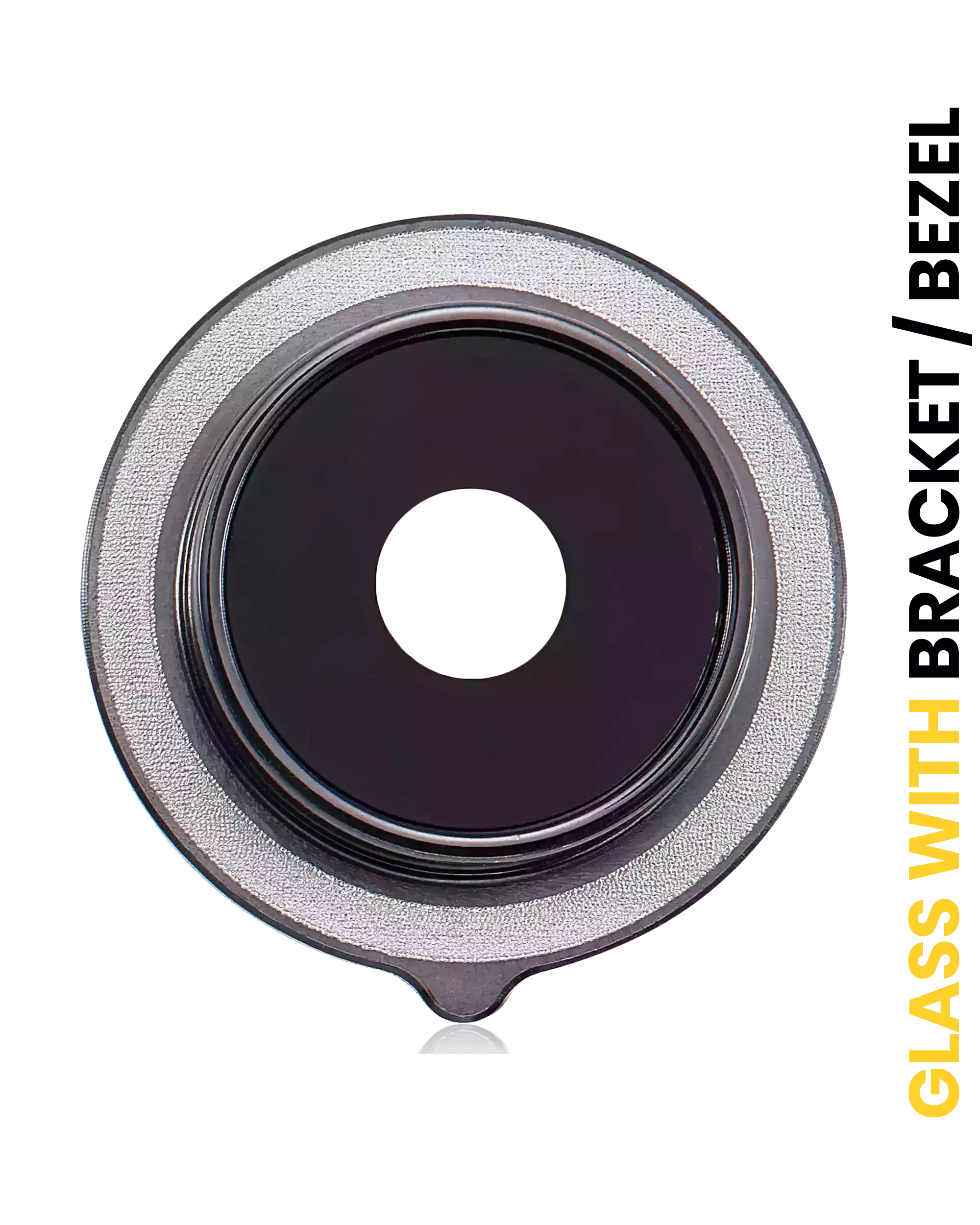Fotocamera posteriore (Macro) Lente con staffa / Cornice per Xiaomi Redmi Note 13 Pro Plus 5G (Argento)