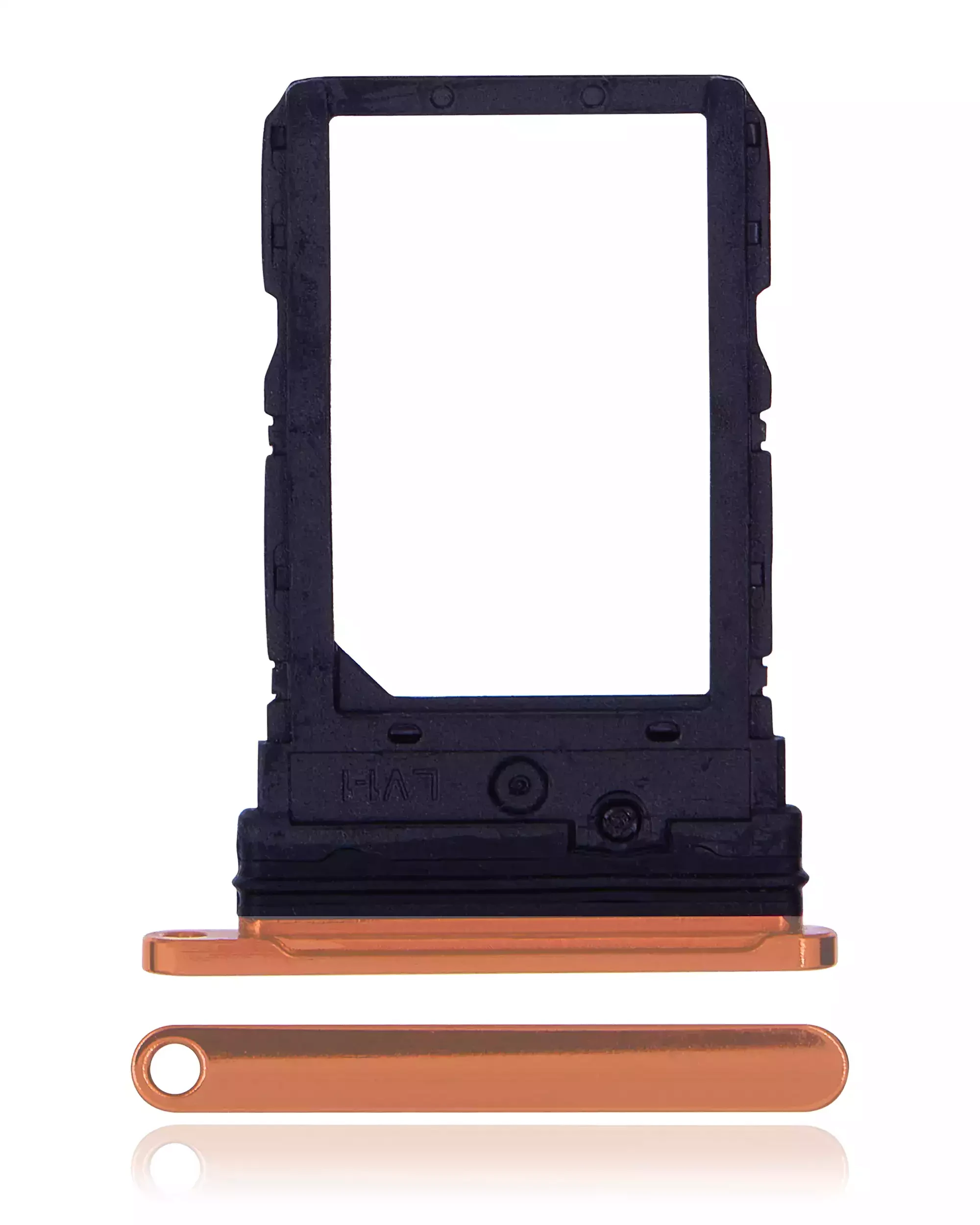Carrellino SIM per Motorola Razr Plus / Razr 50 Ultra (XT2451 / 2024) / Razr Plus 2025 (XT2557 / 2025) (Service Pack) (Peach Fuzz)