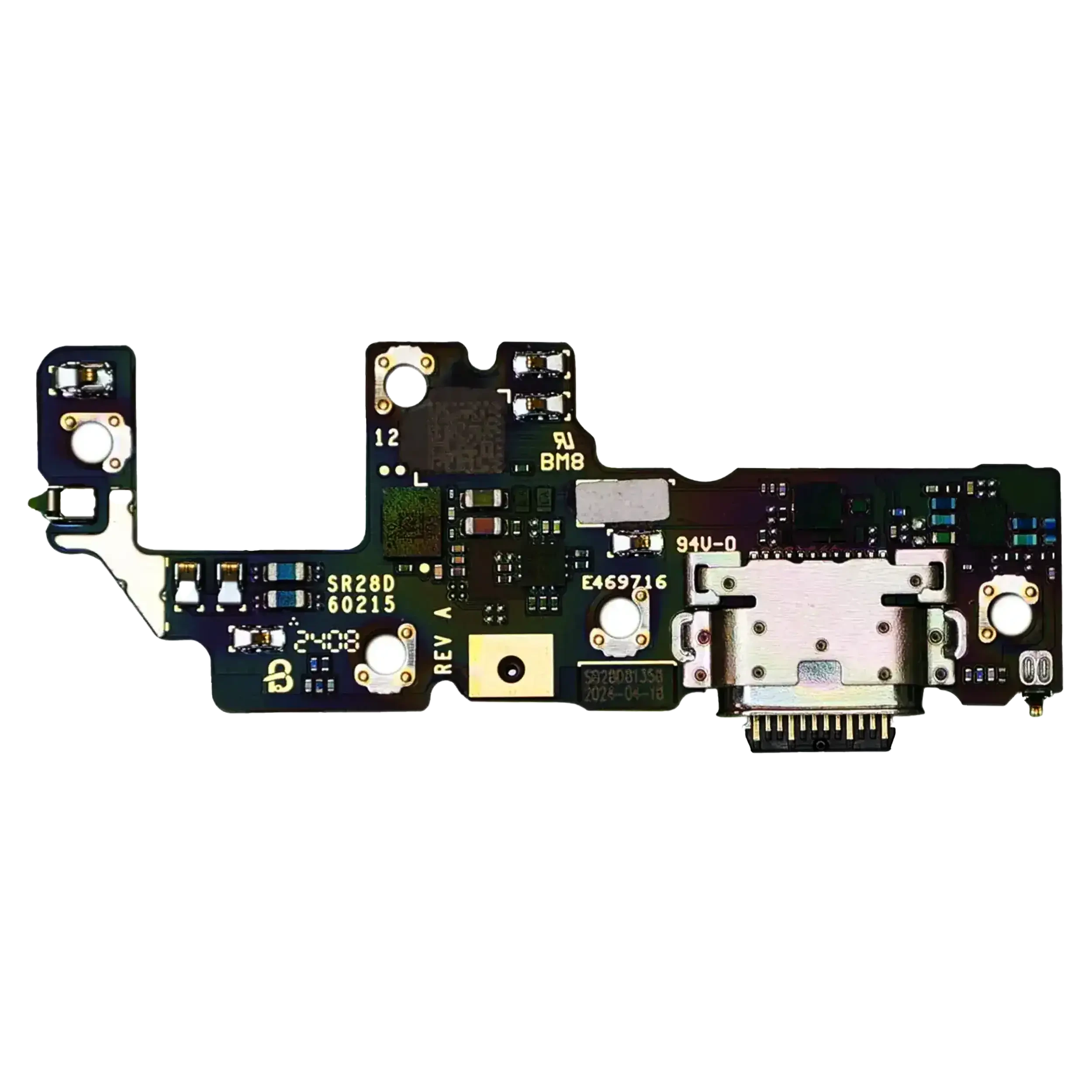 Connettore di ricarica Scheda per Motorola Razr Plus / Razr 50 Ultra (XT2451 / 2024) / Razr Plus 2025 (XT2557 / 2025) (Service Pack)