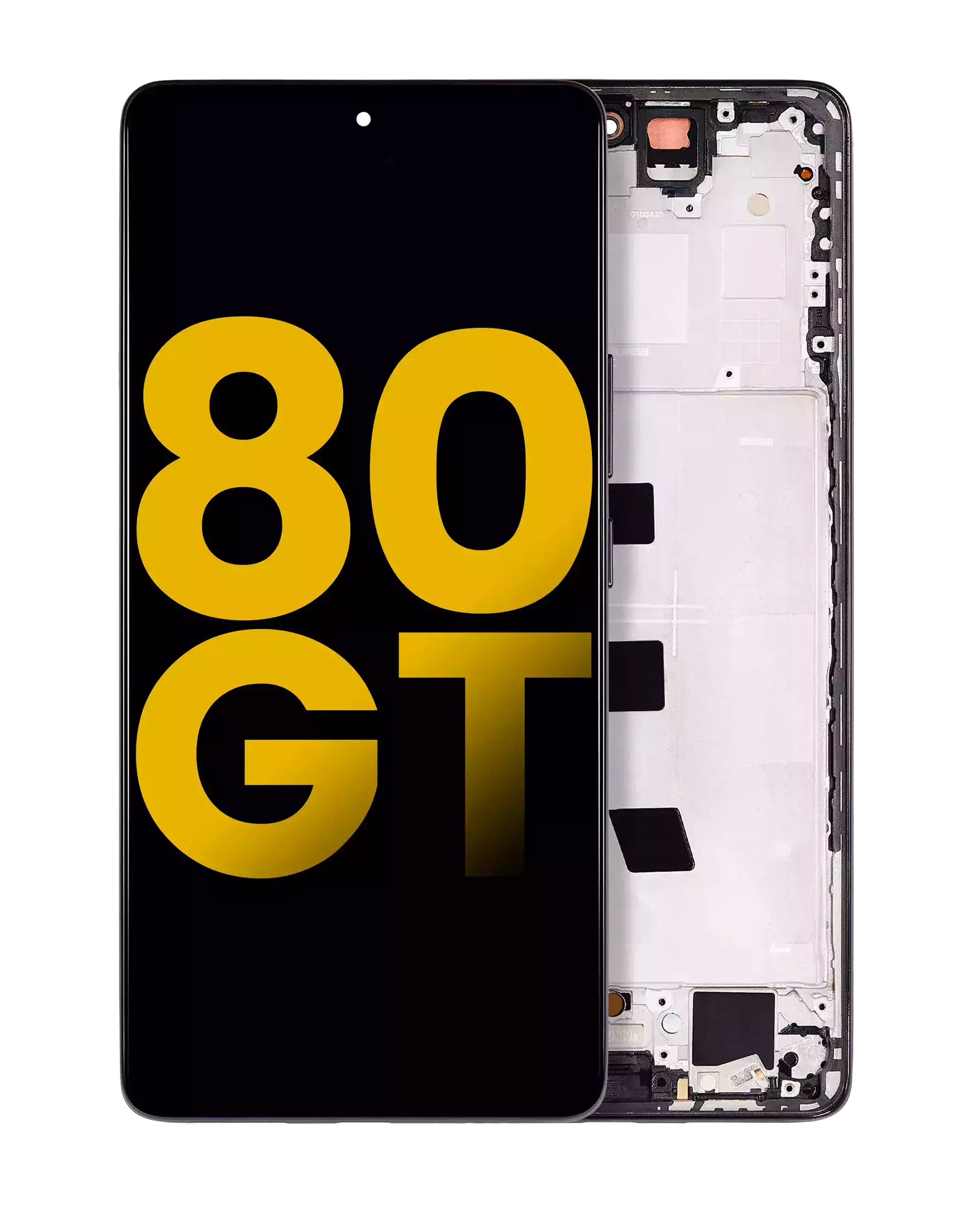 Display OLED completo con Frame per Honor 80 GT (Refurbished) (Nero)