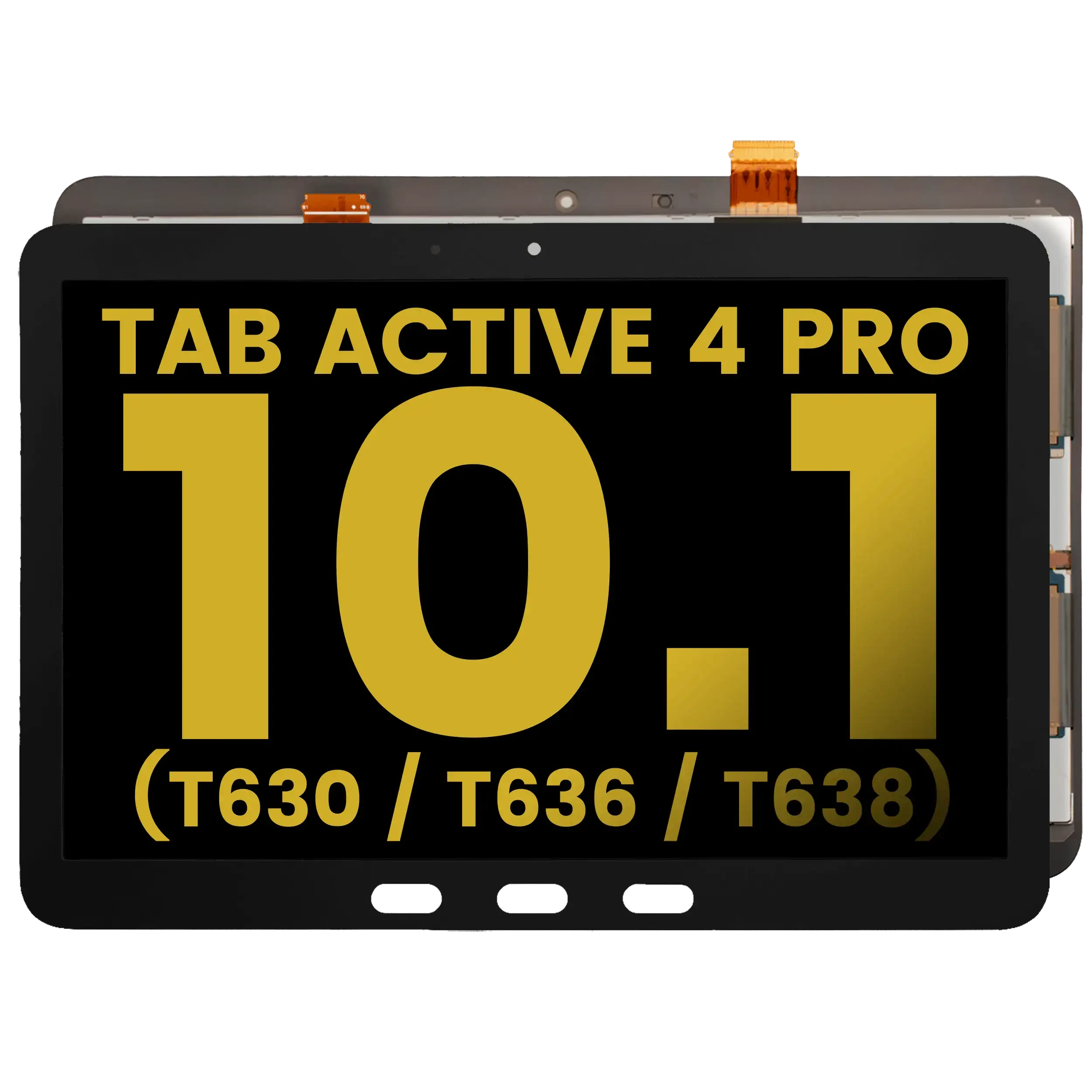 Display LCD completo senza Frame per Samsung Galaxy Tab Active 4 Pro 10.1" (T630 / T636 / T638) (2022) (Refurbished) (Nero)