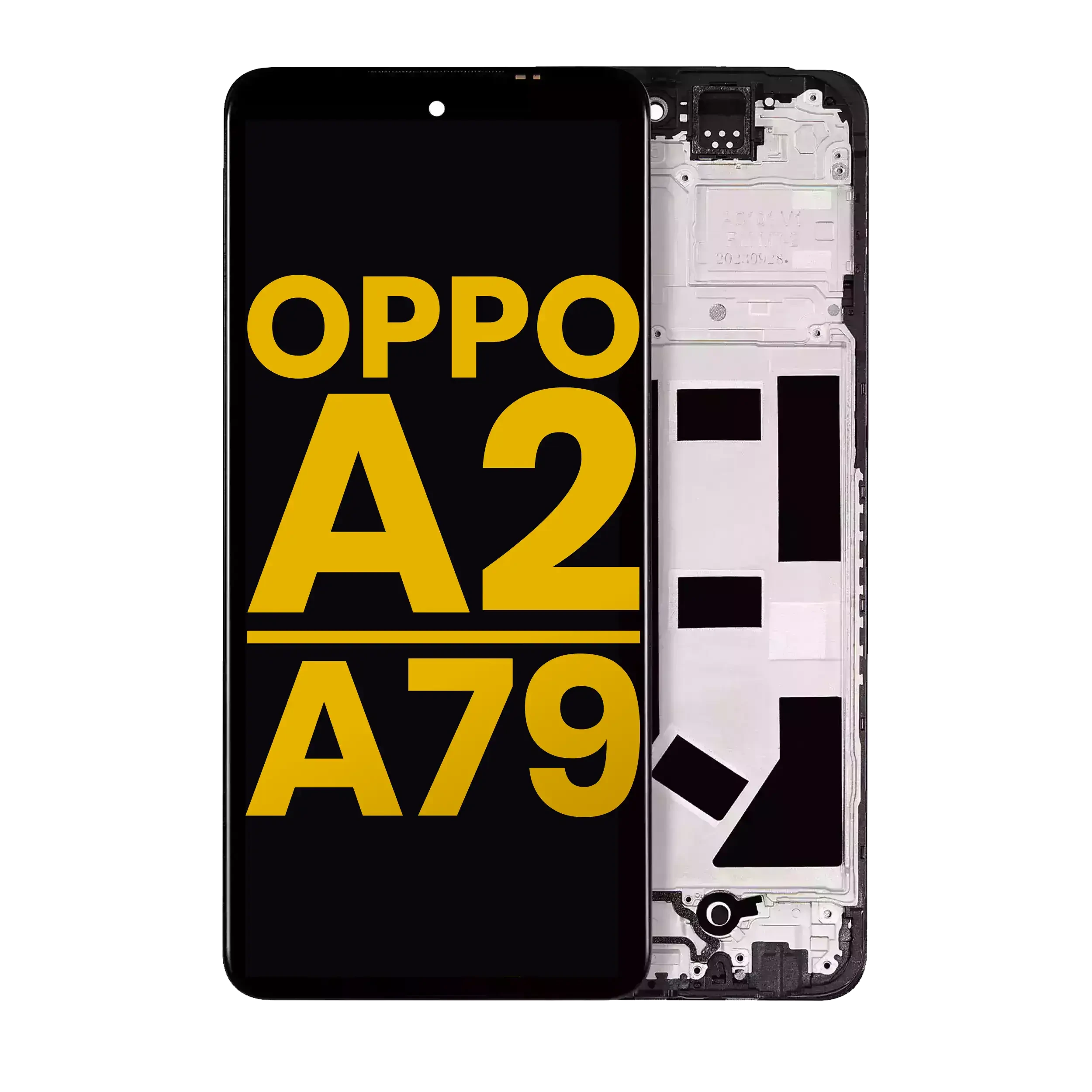 Display LCD completo con Frame per OPPO A2 5G / A79 5G (Refurbished) (tutti i colori)