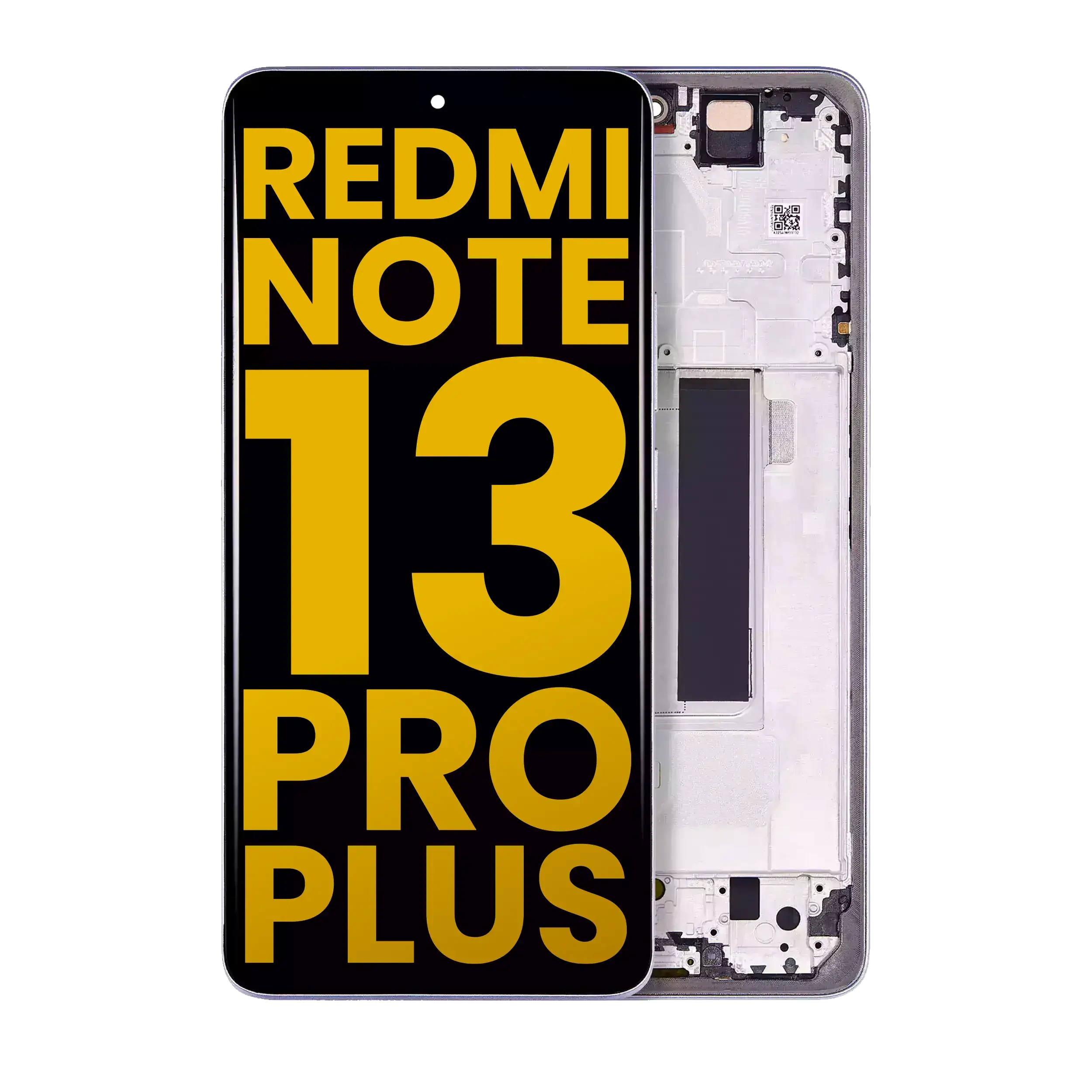 Display OLED completo con Frame per Xiaomi Redmi Note 13 Pro Plus (Refurbished) (Viola)