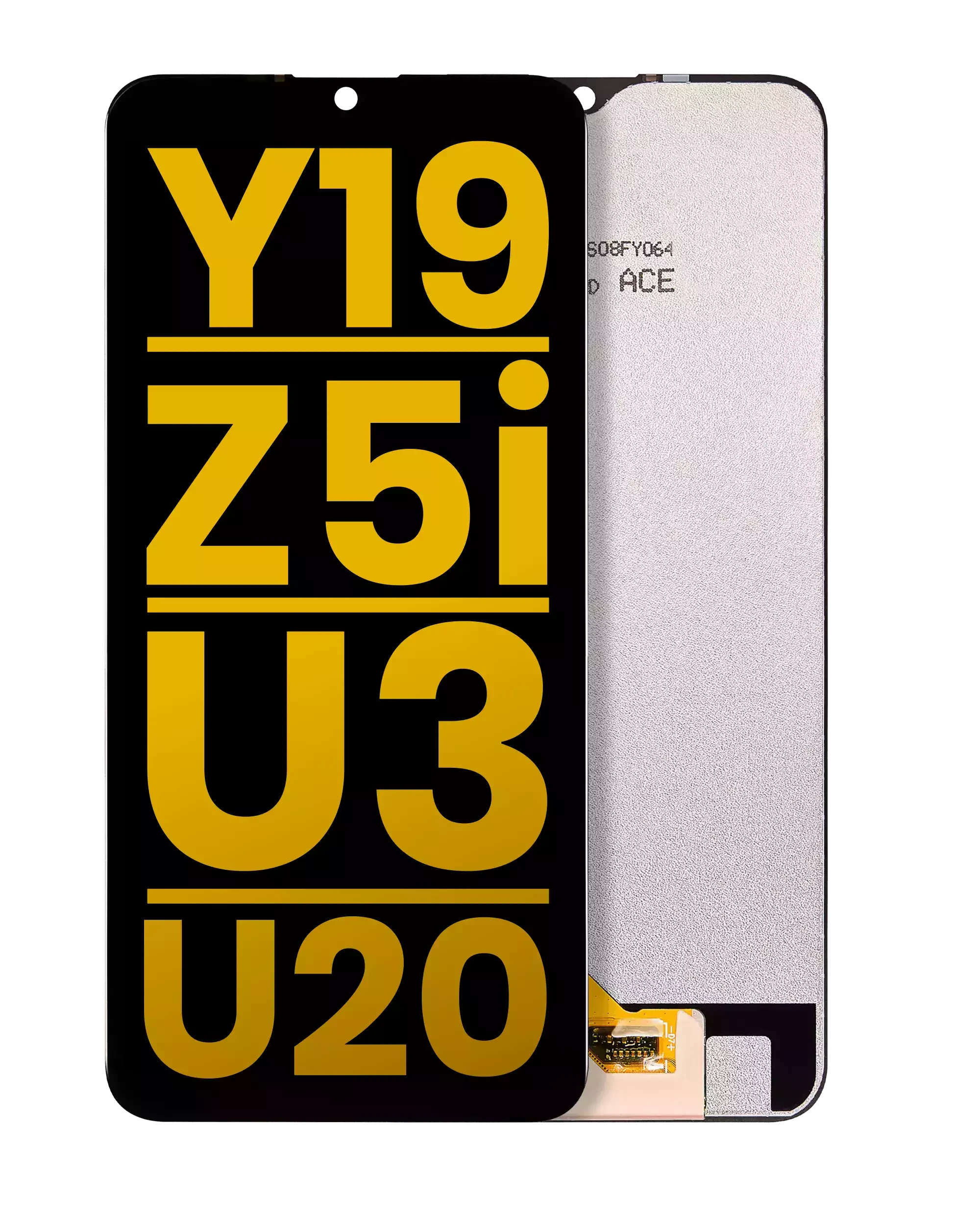 Display LCD completo senza Frame per Vivo Y19 / Z5i / U3 / U20 (Refurbished) (tutti i colori)