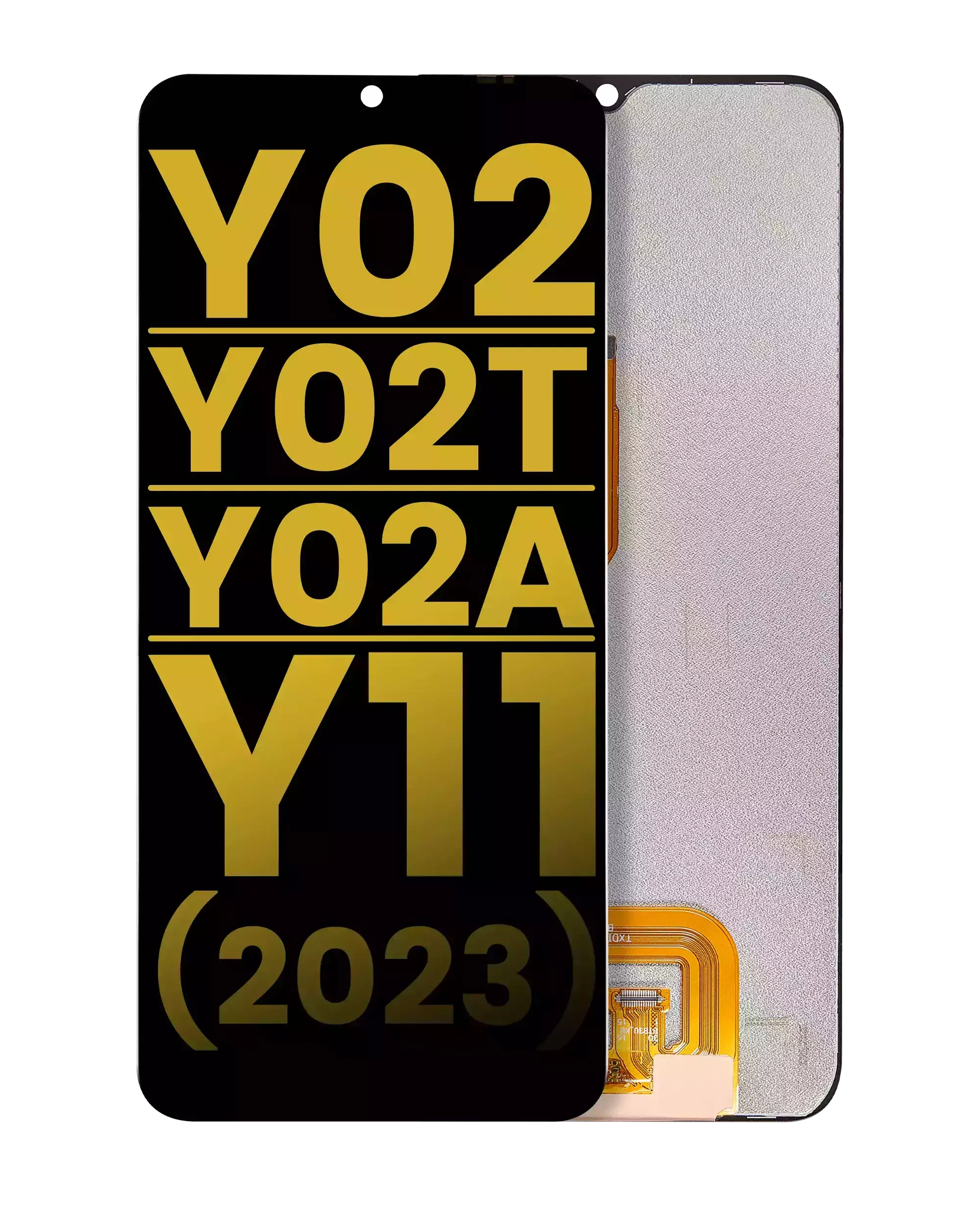 Display LCD completo senza Frame per Vivo Y02 / Y02t / Y02A / Y11 (2023) (Refurbished) (tutti i colori)
