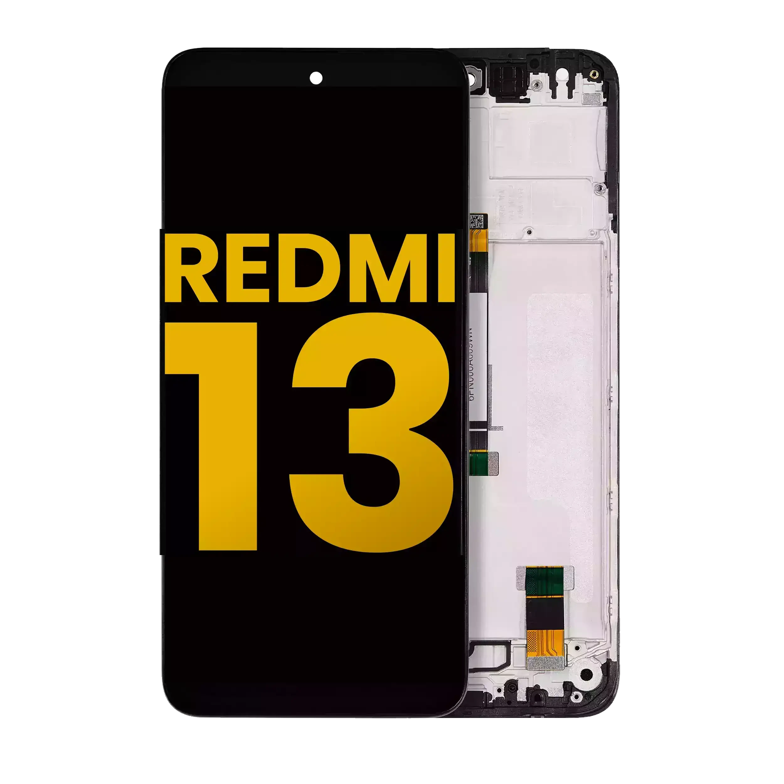 Display LCD completo con Frame per Xiaomi Redmi 13 4G / Redmi 13 5G / Note 13R (Refurbished) (tutti i colori)