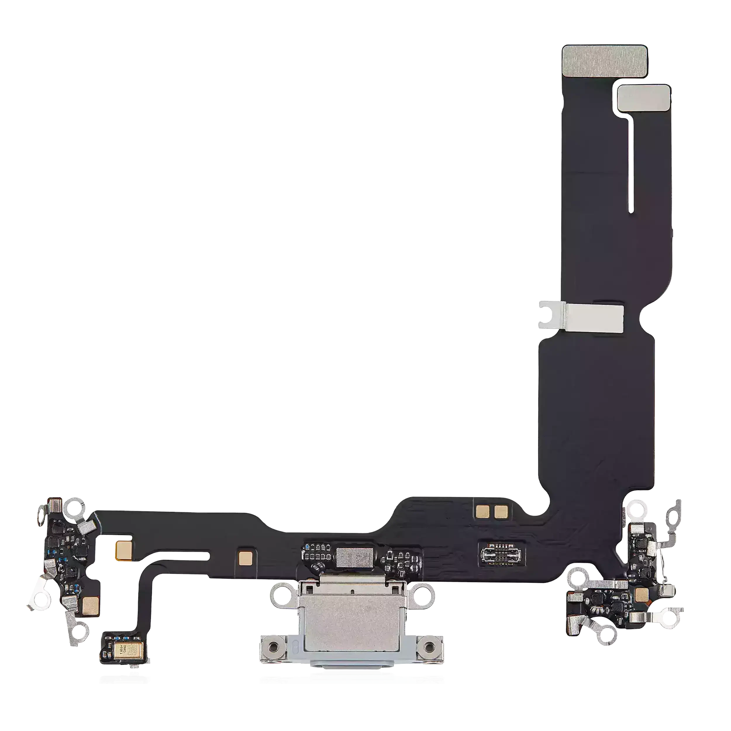 Flat connettore di ricarica per iPhone 15 Plus (Aftermarket Plus) (Blu)