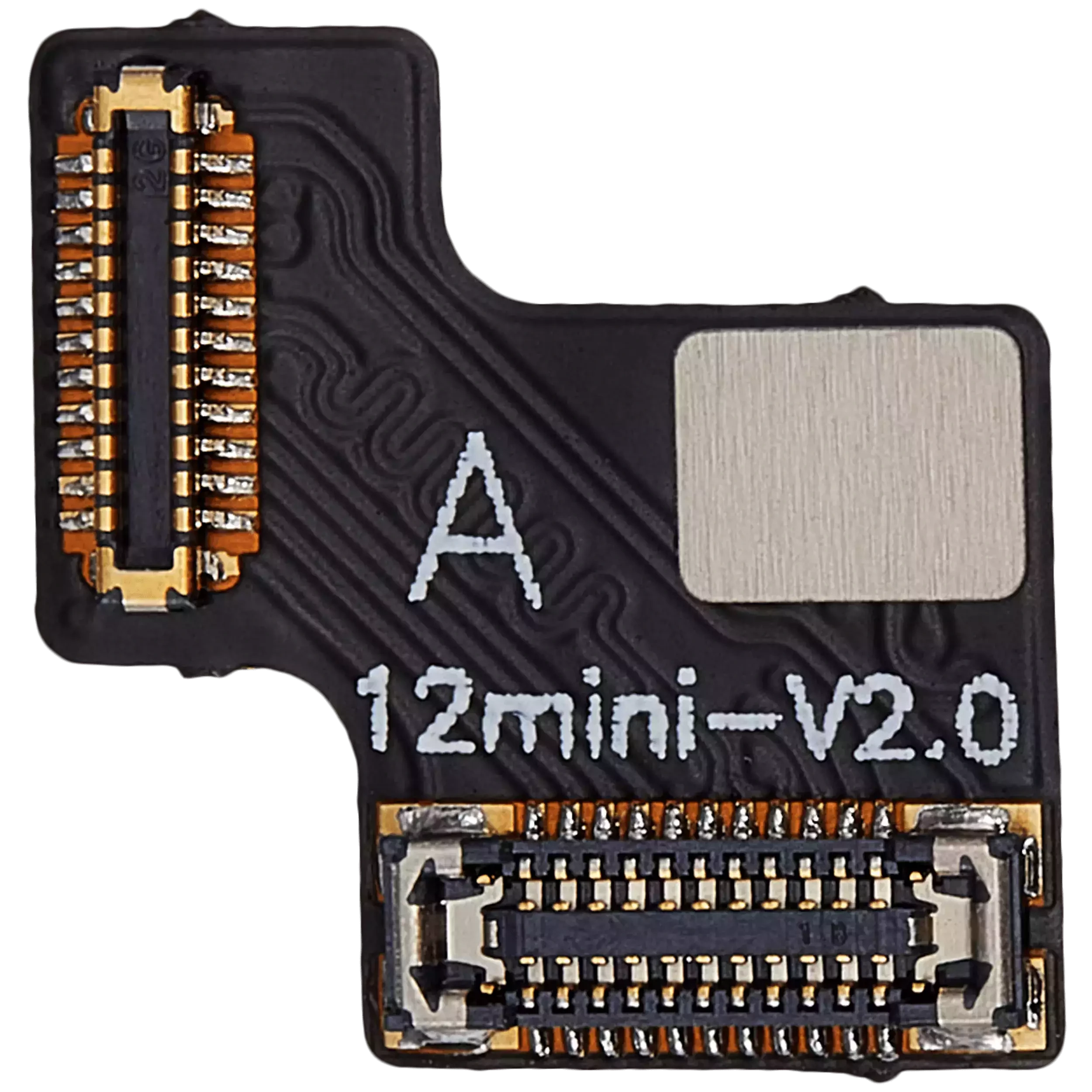 Clone-DZ03 Fotocamera posteriore Tag-On flat per iPhone 12 Mini (Qianli)