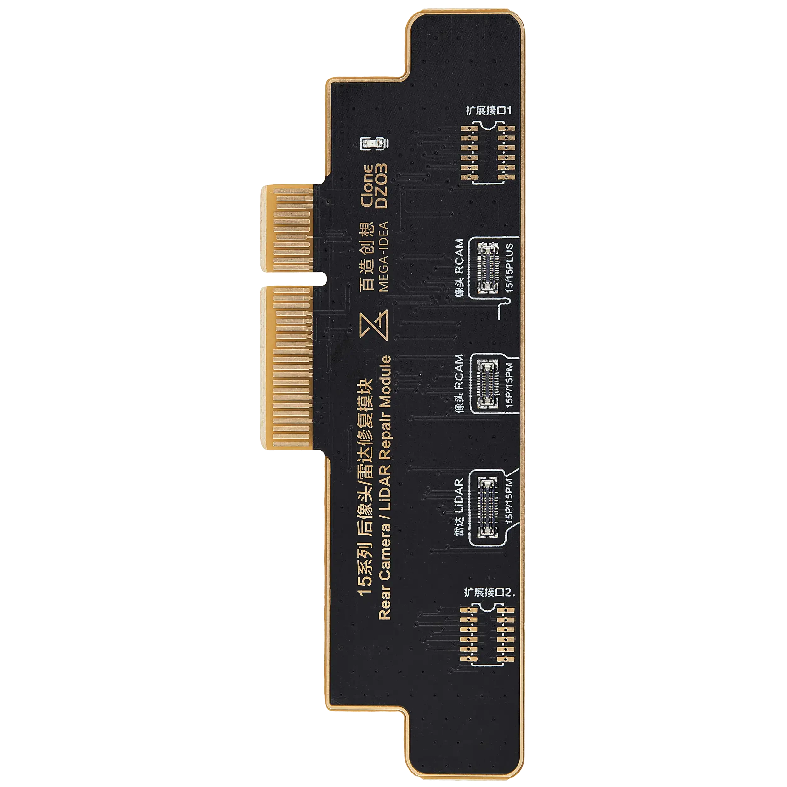 Clone-DZ03 Fotocamera posteriore Radar Repair Scheda per iPhone XR-15 Pro Max (Qianli)