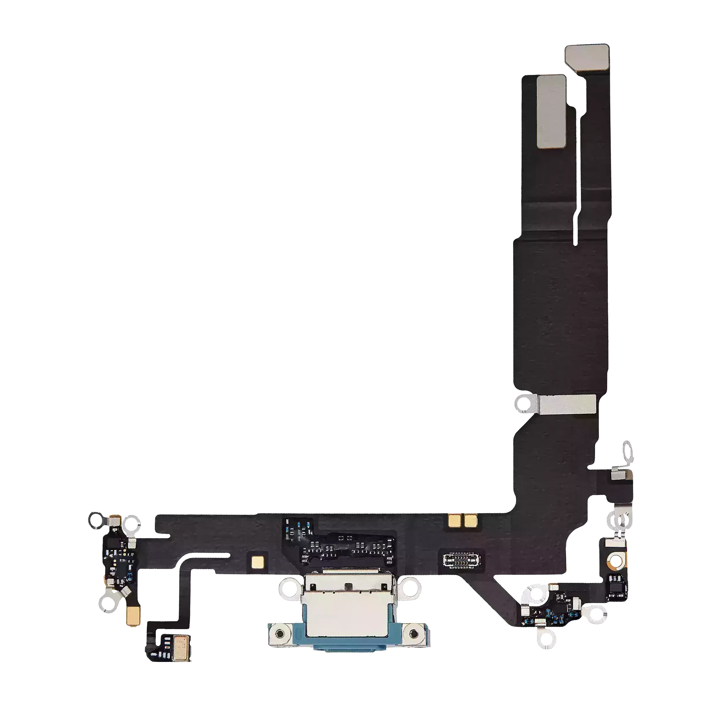 Flat connettore di ricarica per iPhone 16 (Premium) (Verde petrolio)