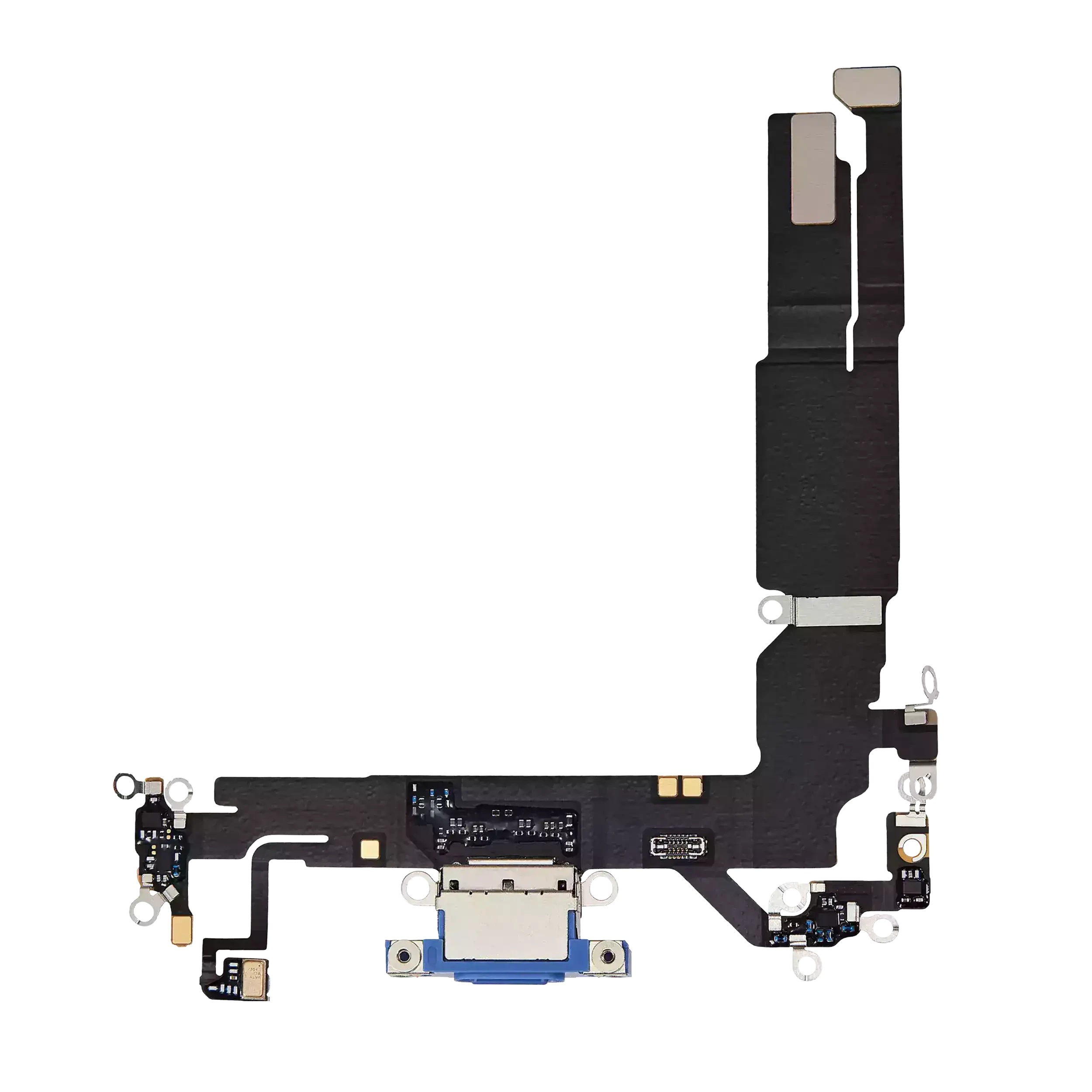 Flat connettore di ricarica per iPhone 16 (Premium) (Blu oltremare)
