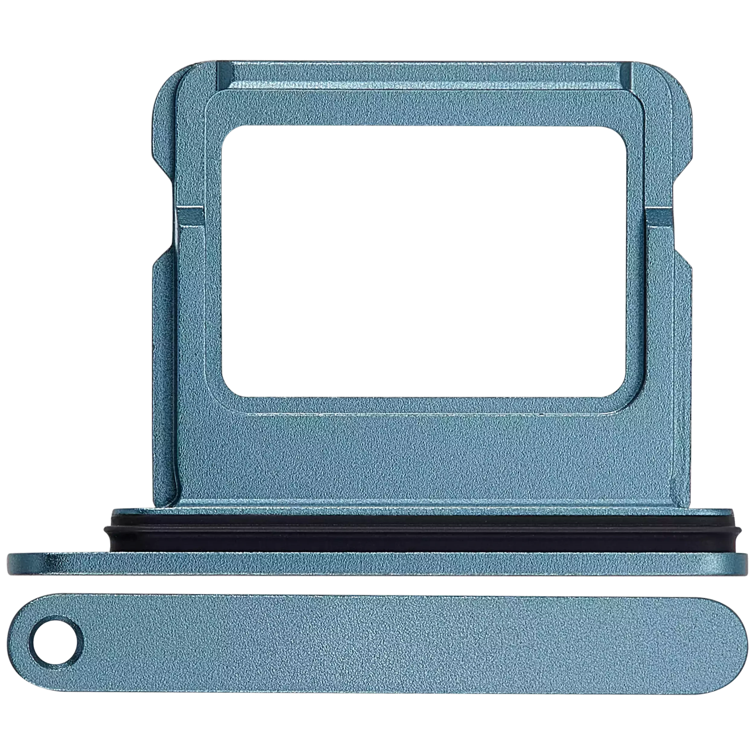 Carrellino SIM singola per iPhone 16 / 16 Plus (Verde petrolio)