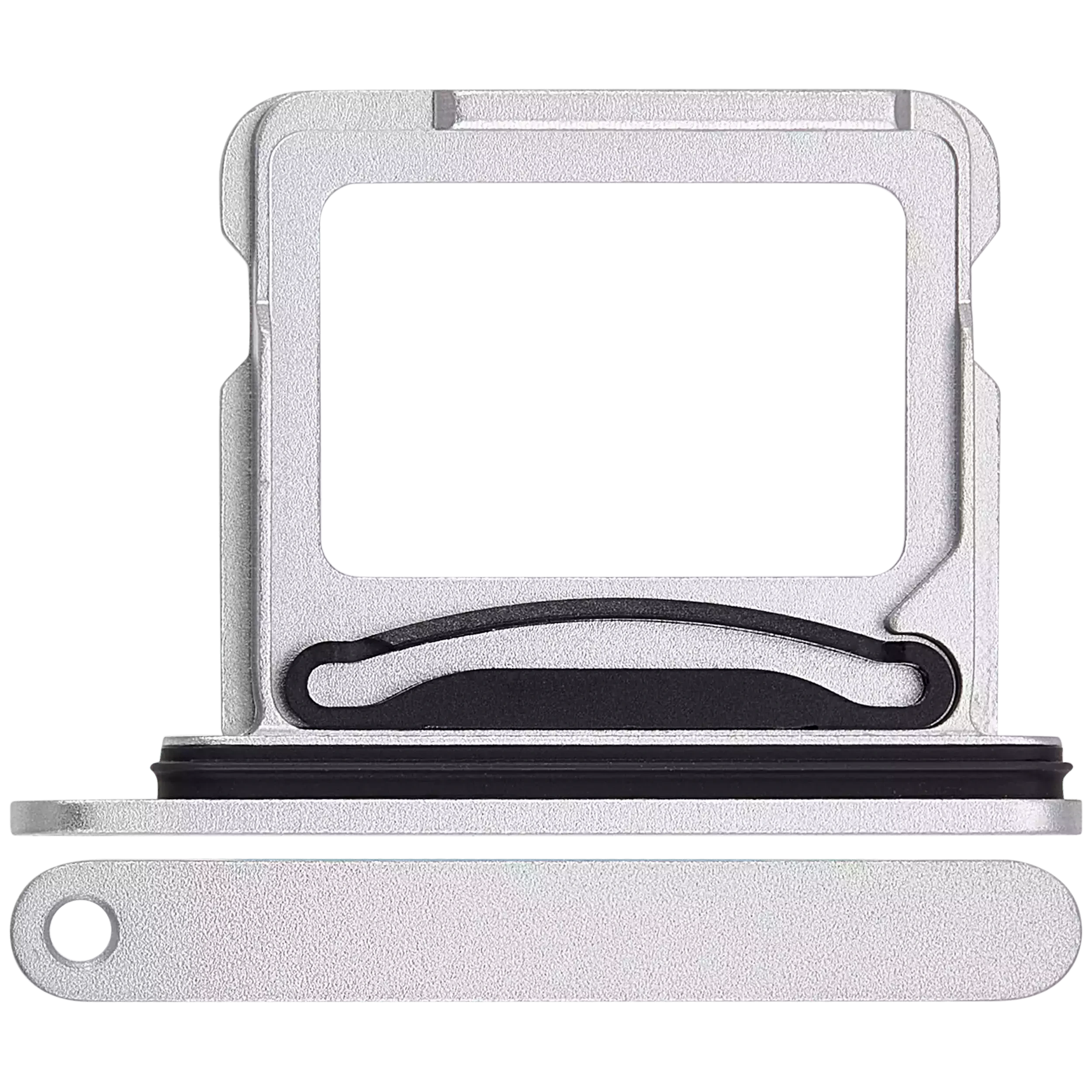 Carrellino doppia SIM per iPhone 16 / 16 Plus (Bianco)