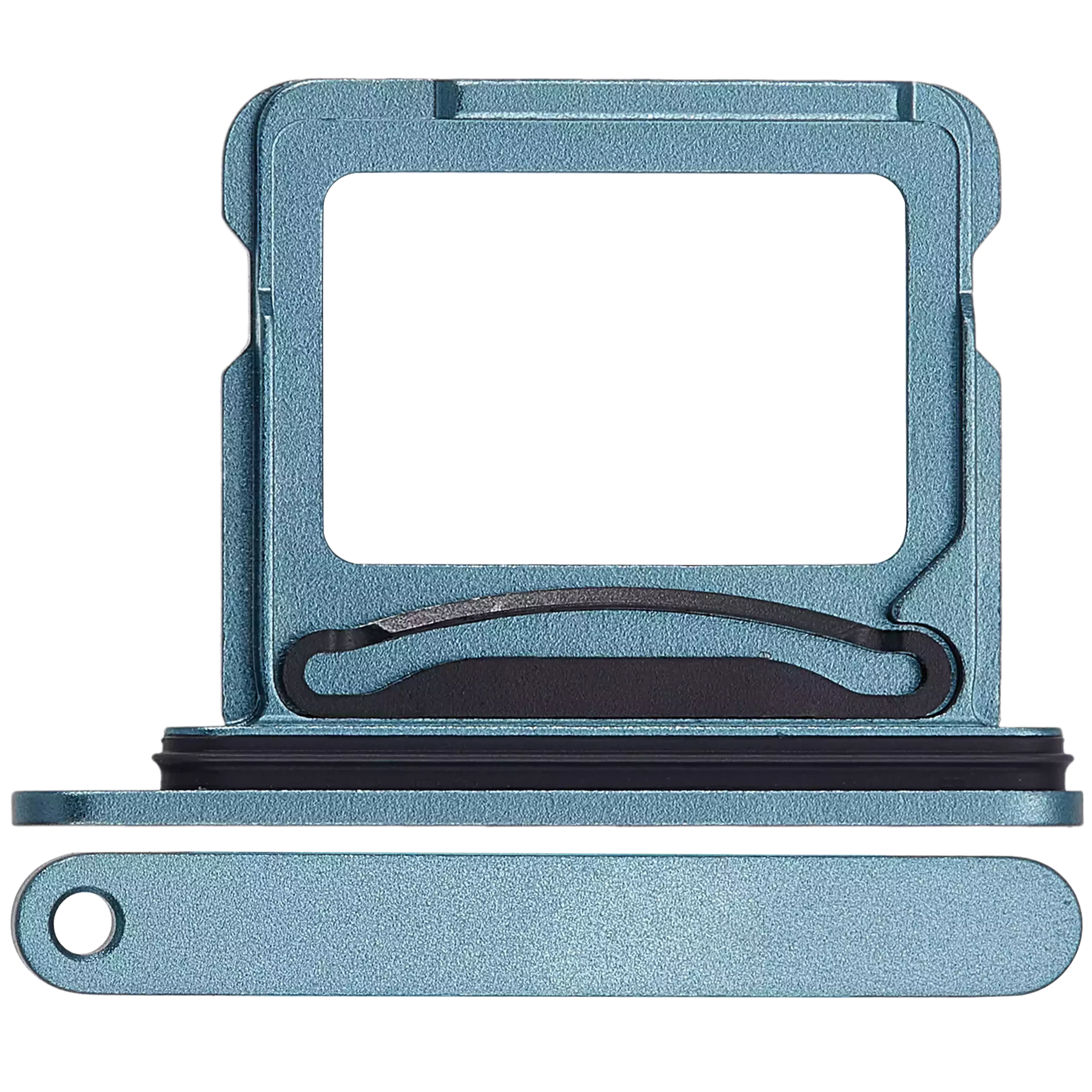 Carrellino doppia SIM per iPhone 16 / 16 Plus (Verde petrolio)