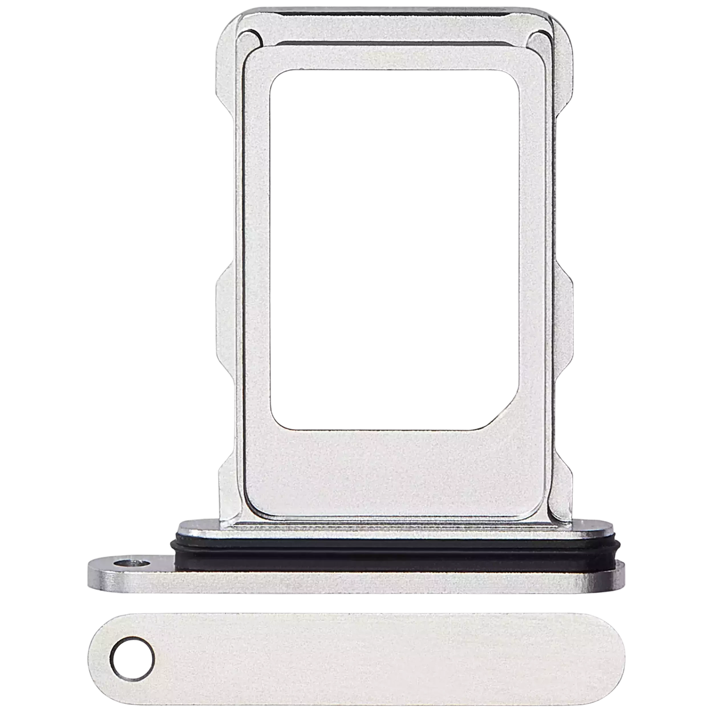 Carrellino SIM singola per iPhone 16 Pro / 16 Pro Max (Titanio bianco)