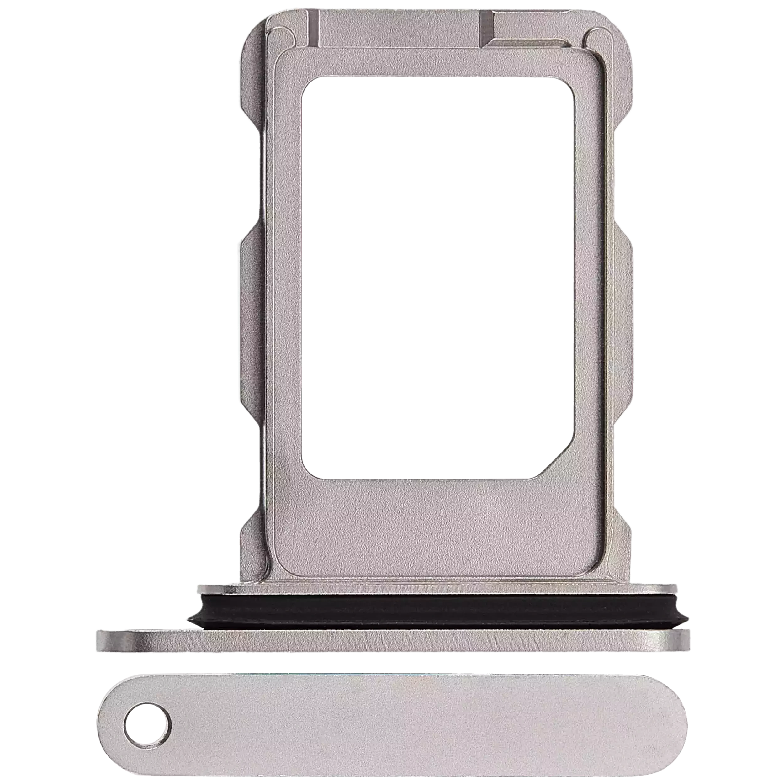Carrellino SIM singola per iPhone 16 Pro / 16 Pro Max (Titanio naturale)