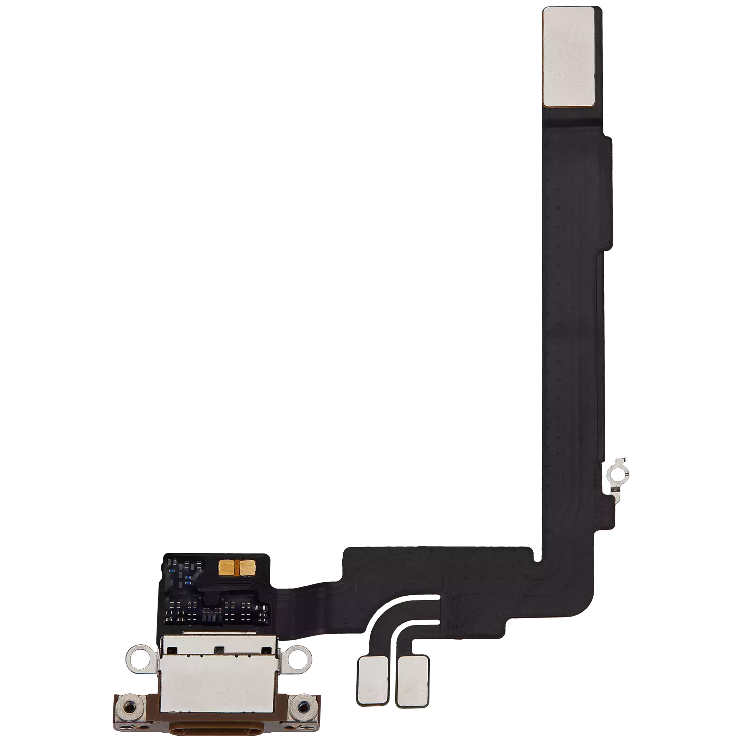 Flat connettore di ricarica per iPhone 16 Pro Max (Premium) (Titanio sabbia)