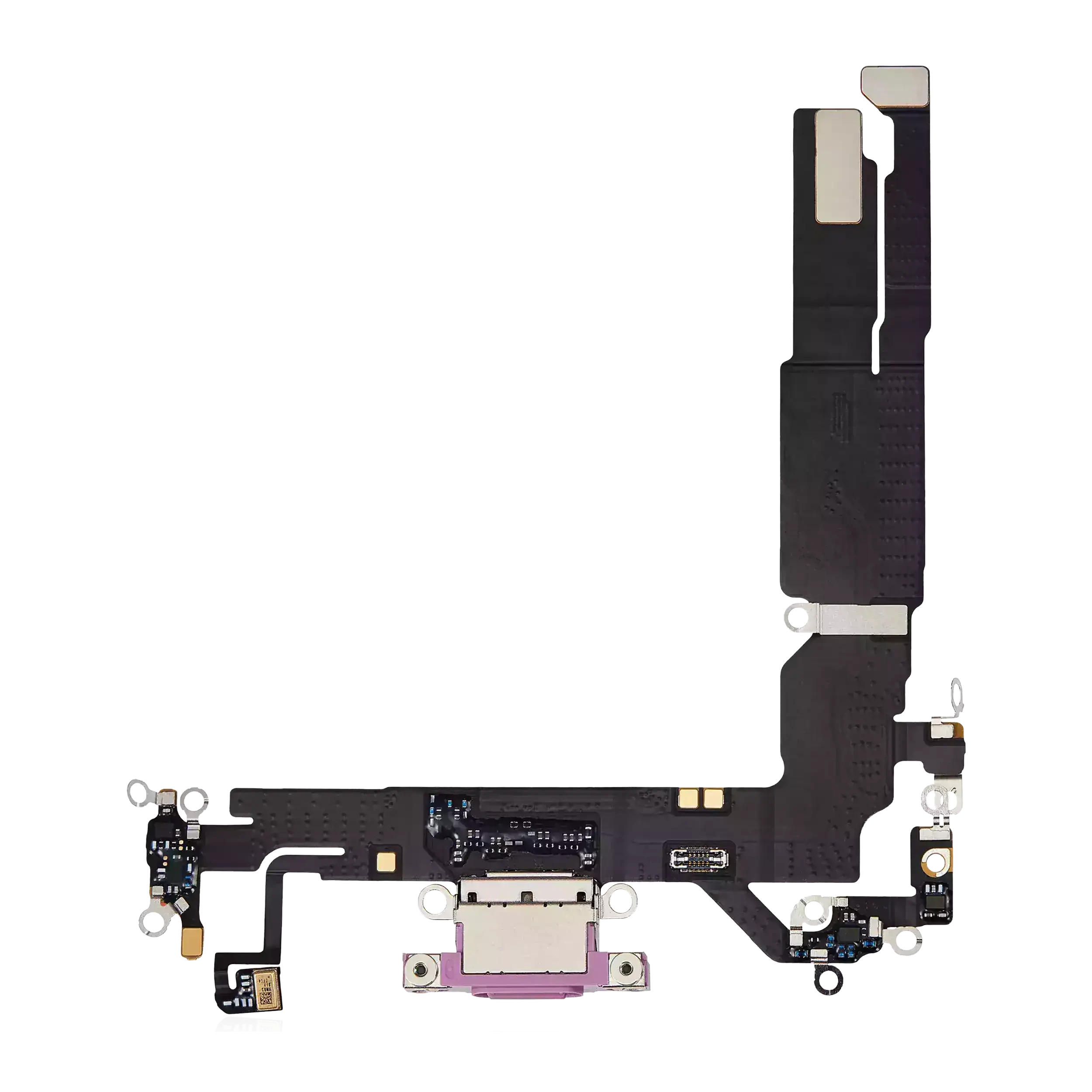 Flat connettore di ricarica per iPhone 16 (Premium) (Rosa)