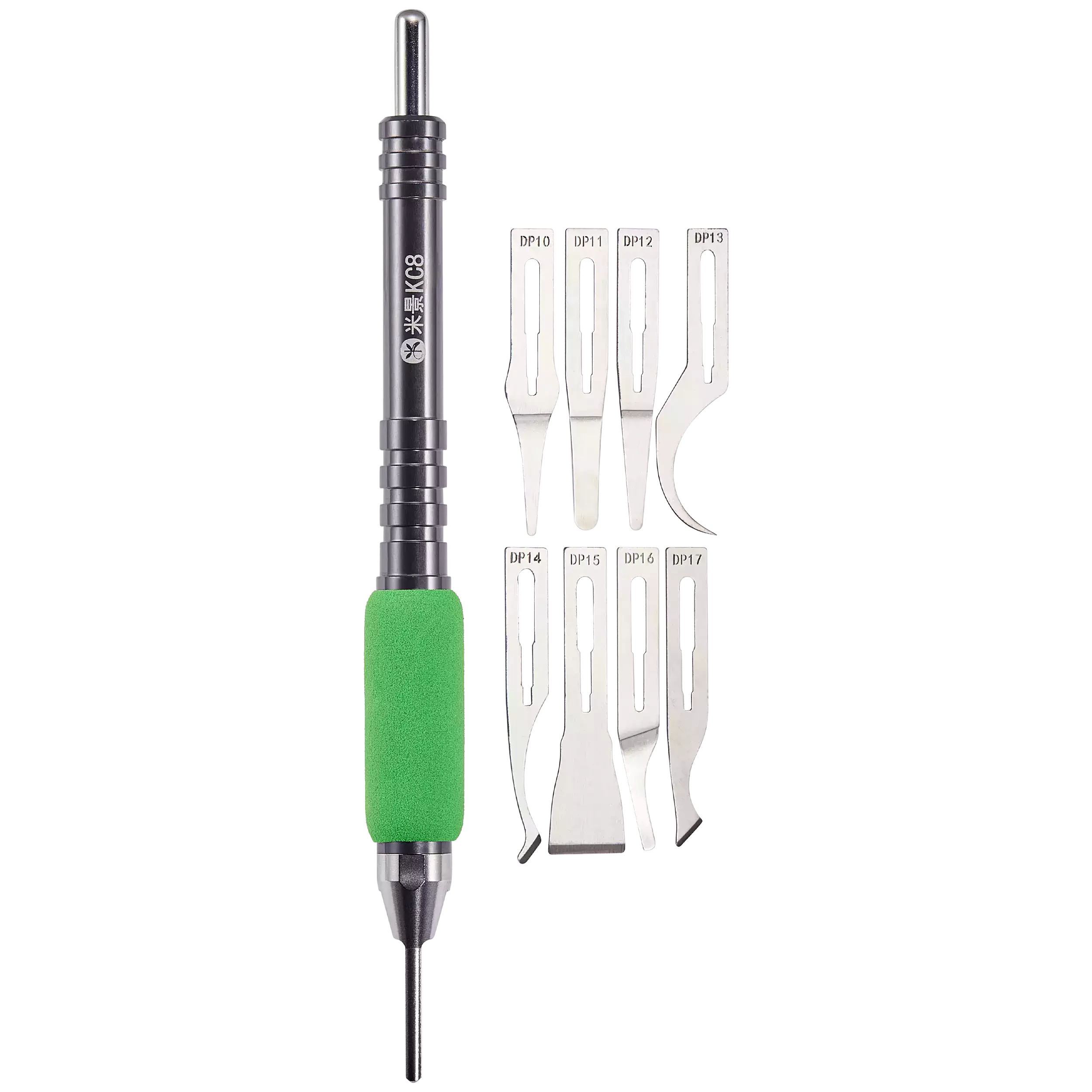 KC8 Quick Release Knife Blade Set con handle (MiJing)