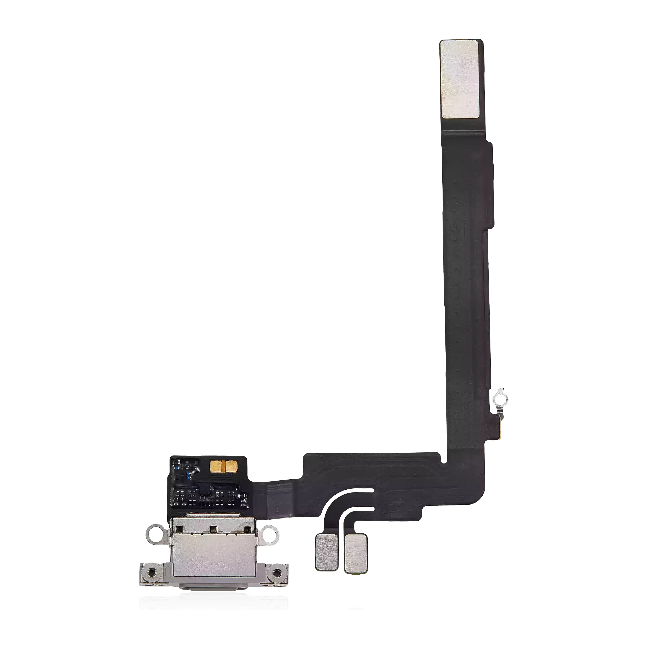 Flat connettore di ricarica per iPhone 16 Pro Max (Premium) (Titanio bianco)