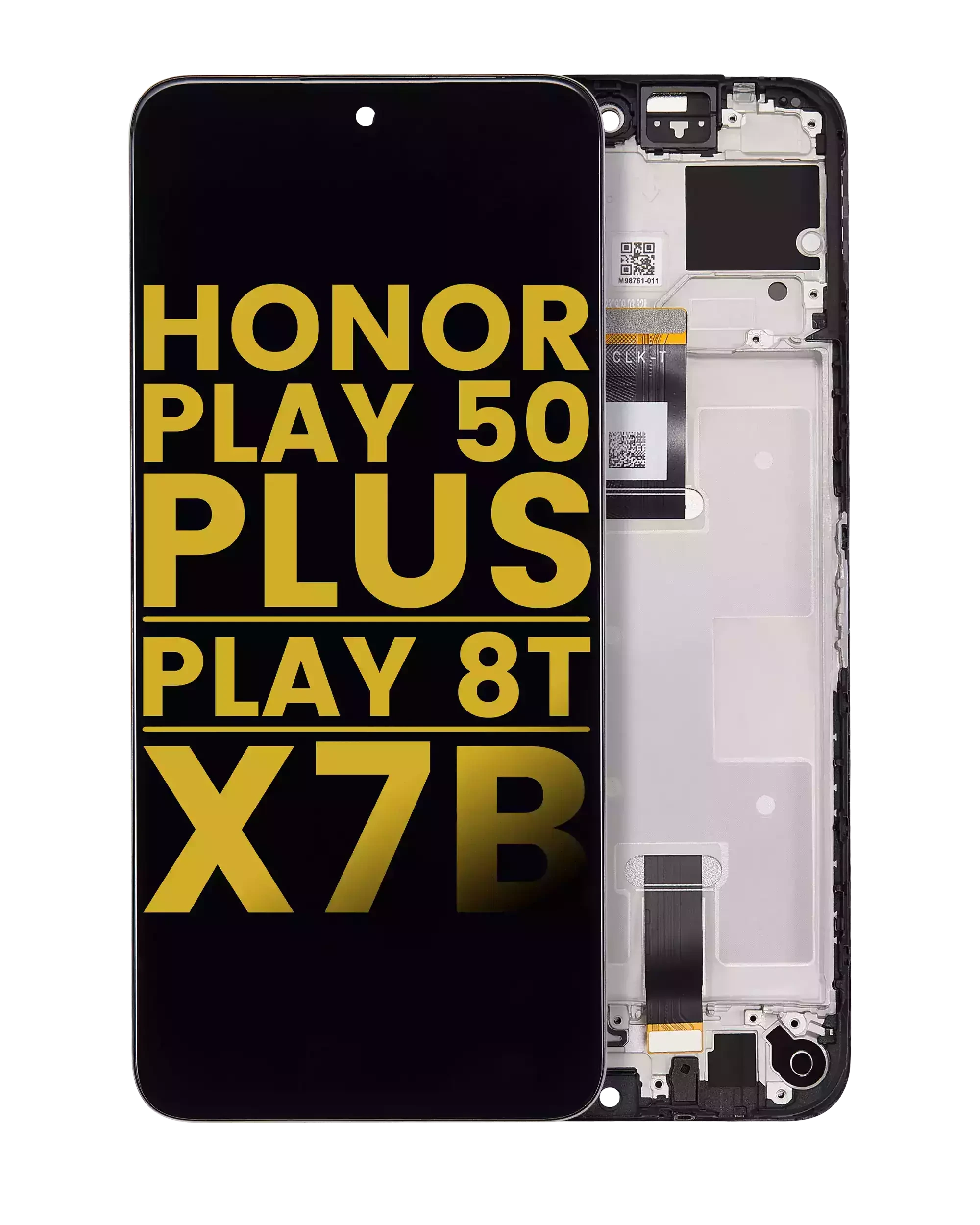 Display LCD completo con Frame per Honor Play 50 Plus / Play 8T / X7B / 90 Smart (Refurbished) (tutti i colori)