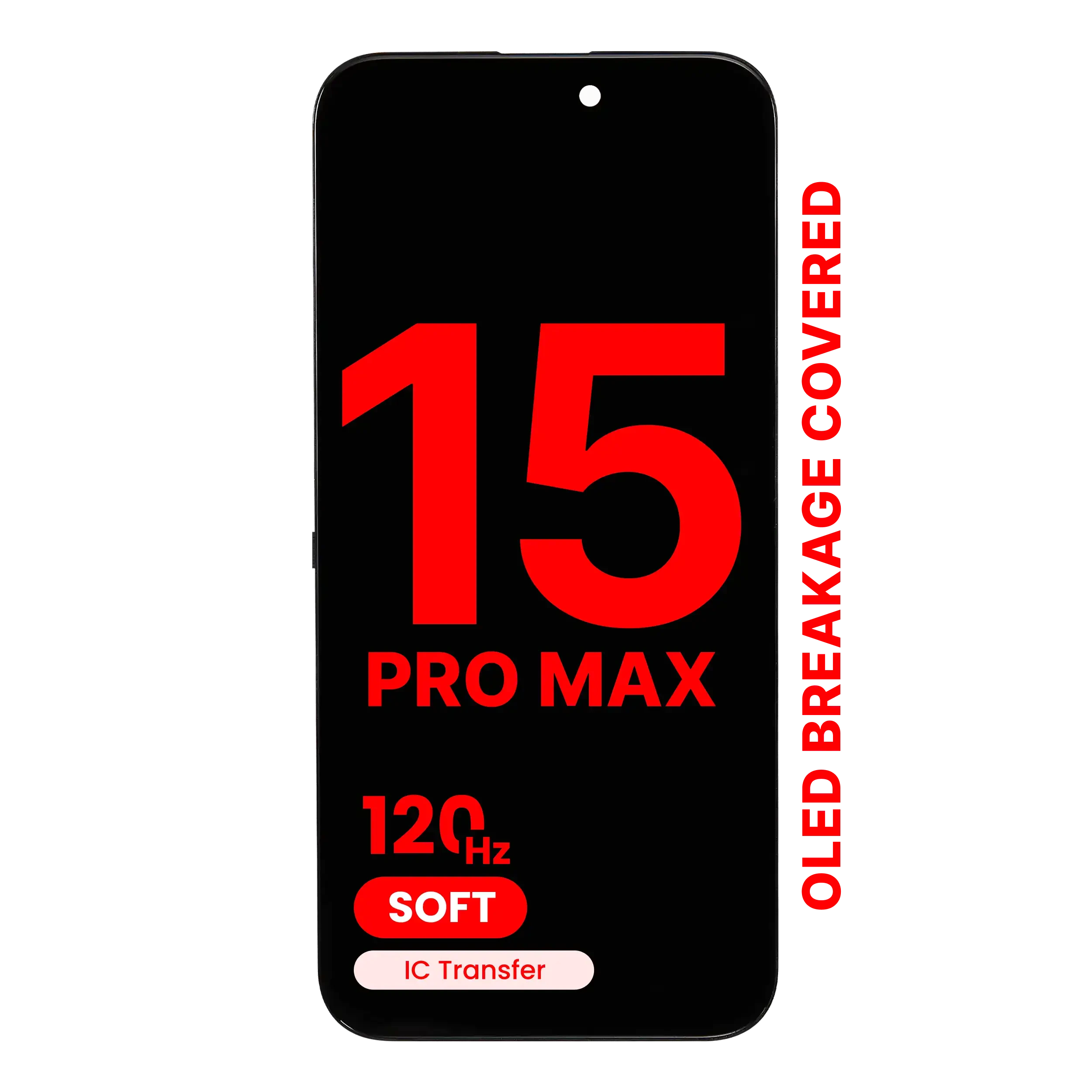 Display OLED completo per iPhone 15 Pro Max