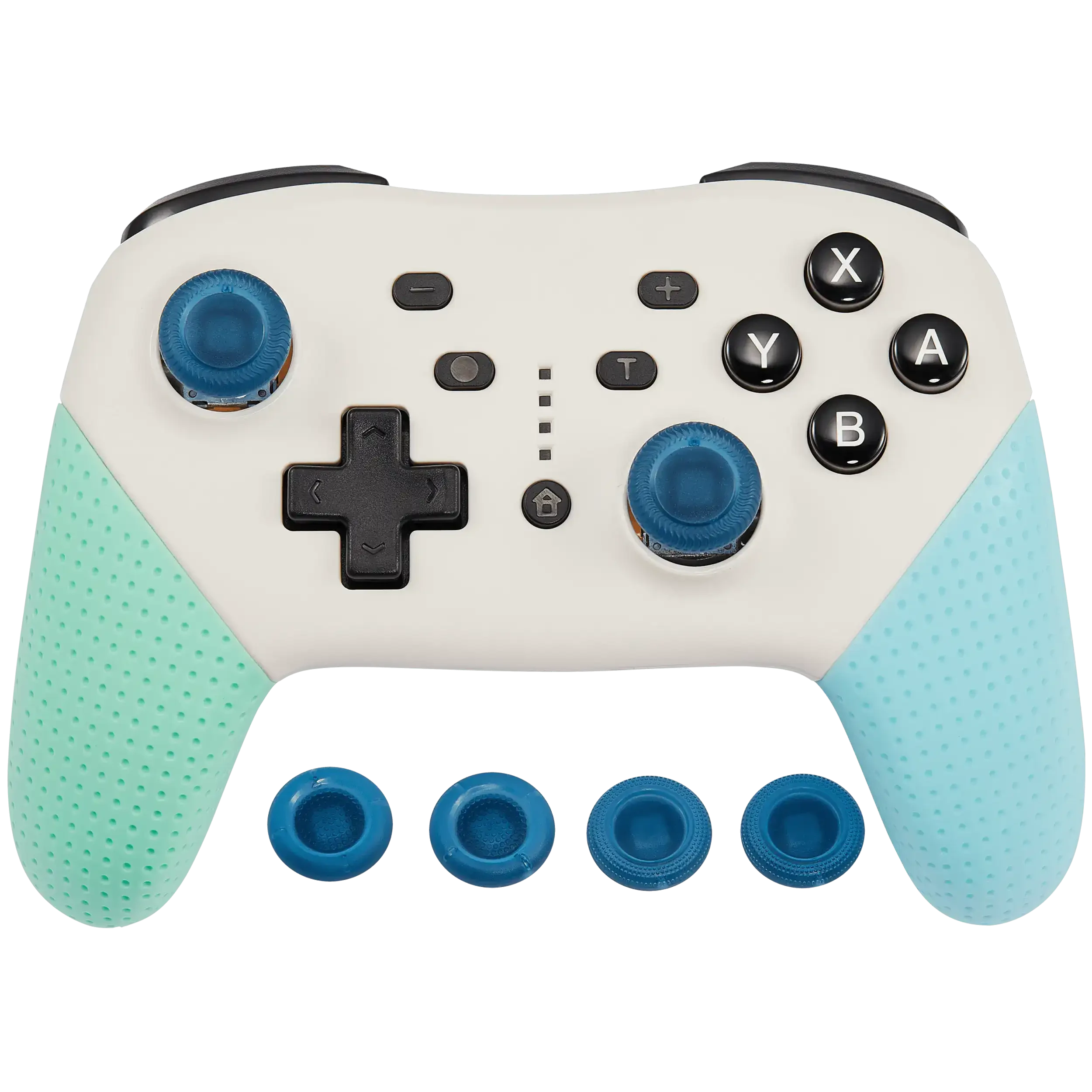Wireless Dual-Motor Bluetooth Controller per Nintendo switch (Blu / Verde) (DOBE)
