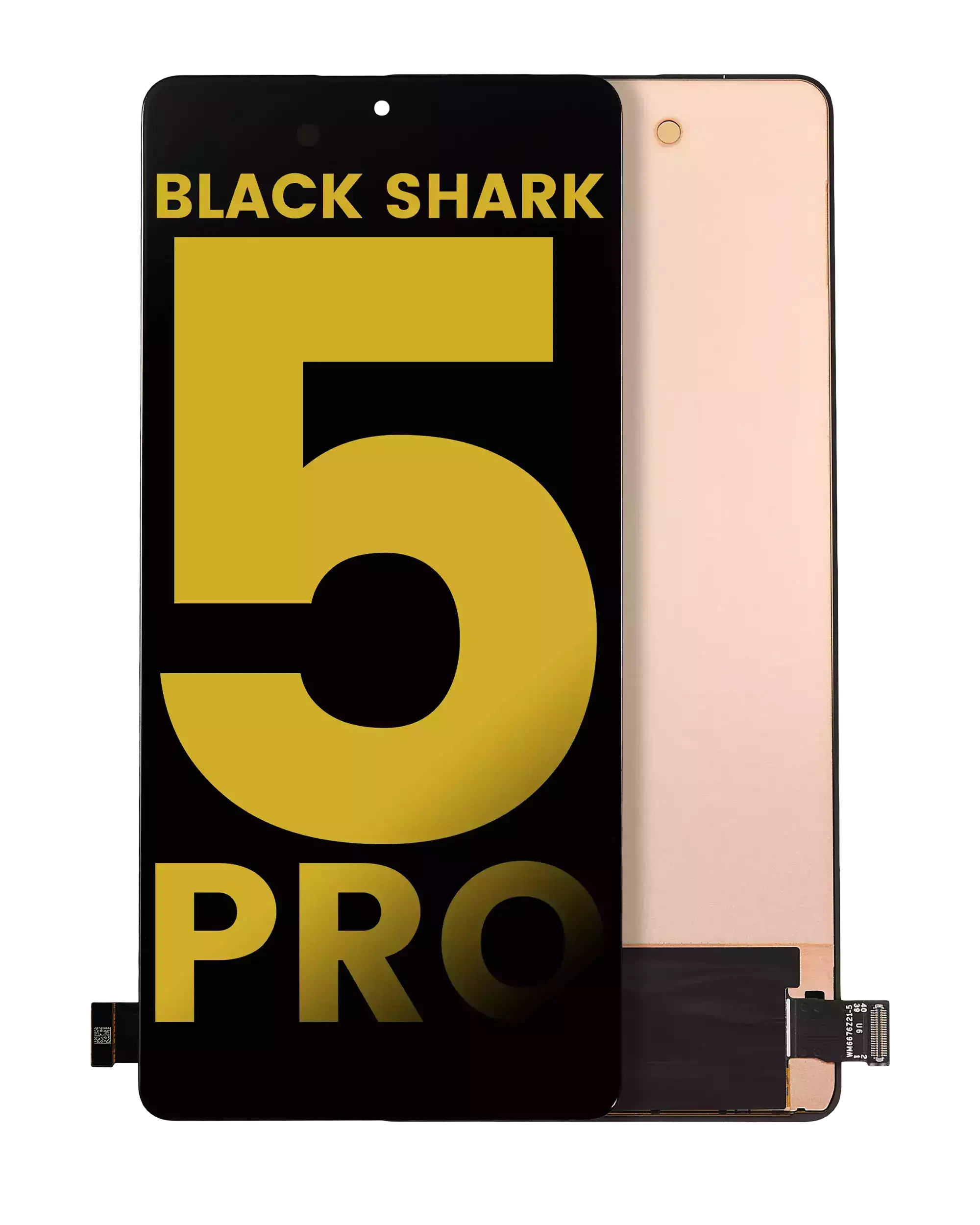 Display OLED completo senza Frame per Xiaomi Nero Shark 5 Pro (Refurbished) (tutti i colori)
