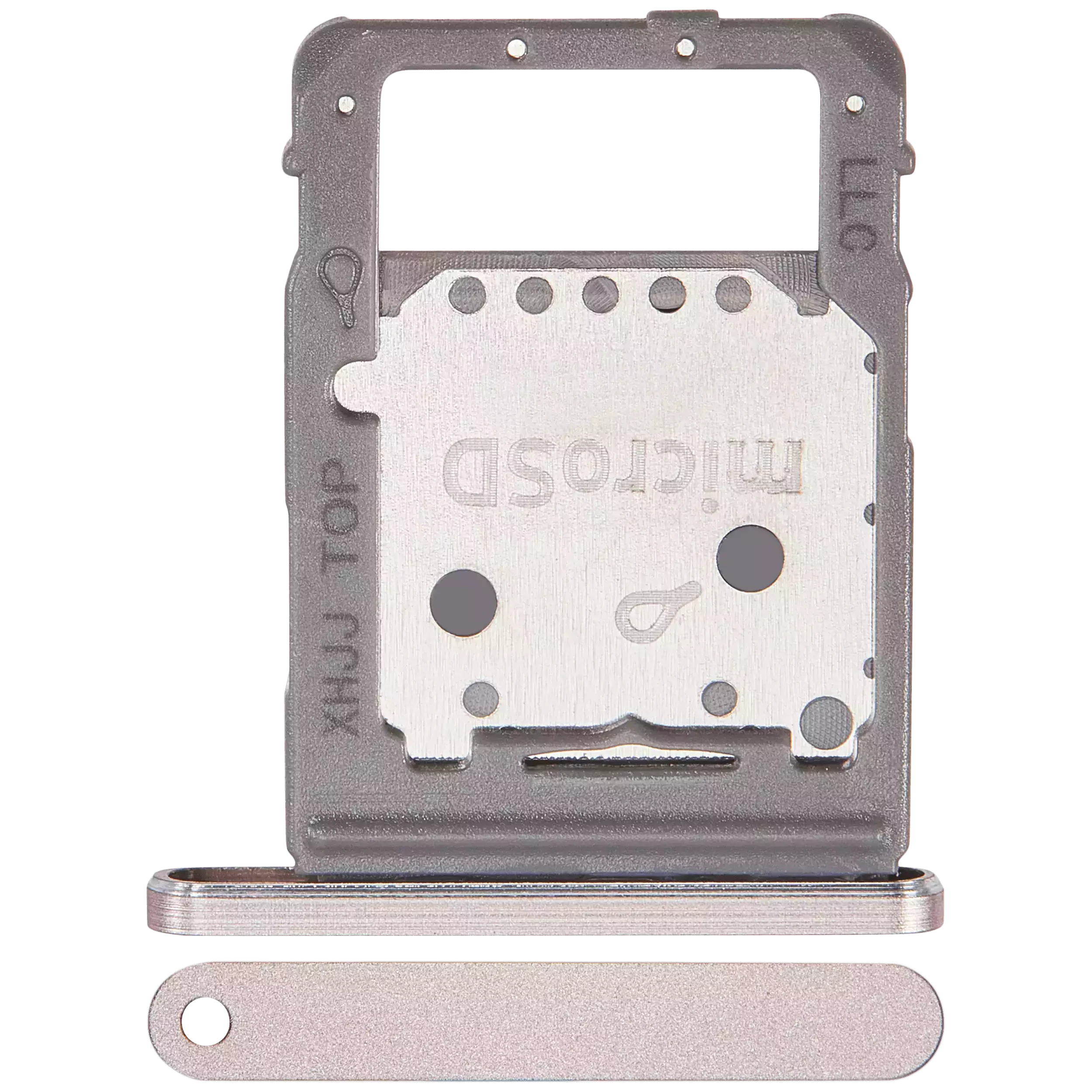 Micro SD Carrellino SIM per Samsung Galaxy Tab S8 (X700 / X706 / 2022) / Tab S8 Plus 5G (X800 / X806 / 2022) / Tab S8 Ultra (X900 / X906 ) (2022) (Rosa Oro)