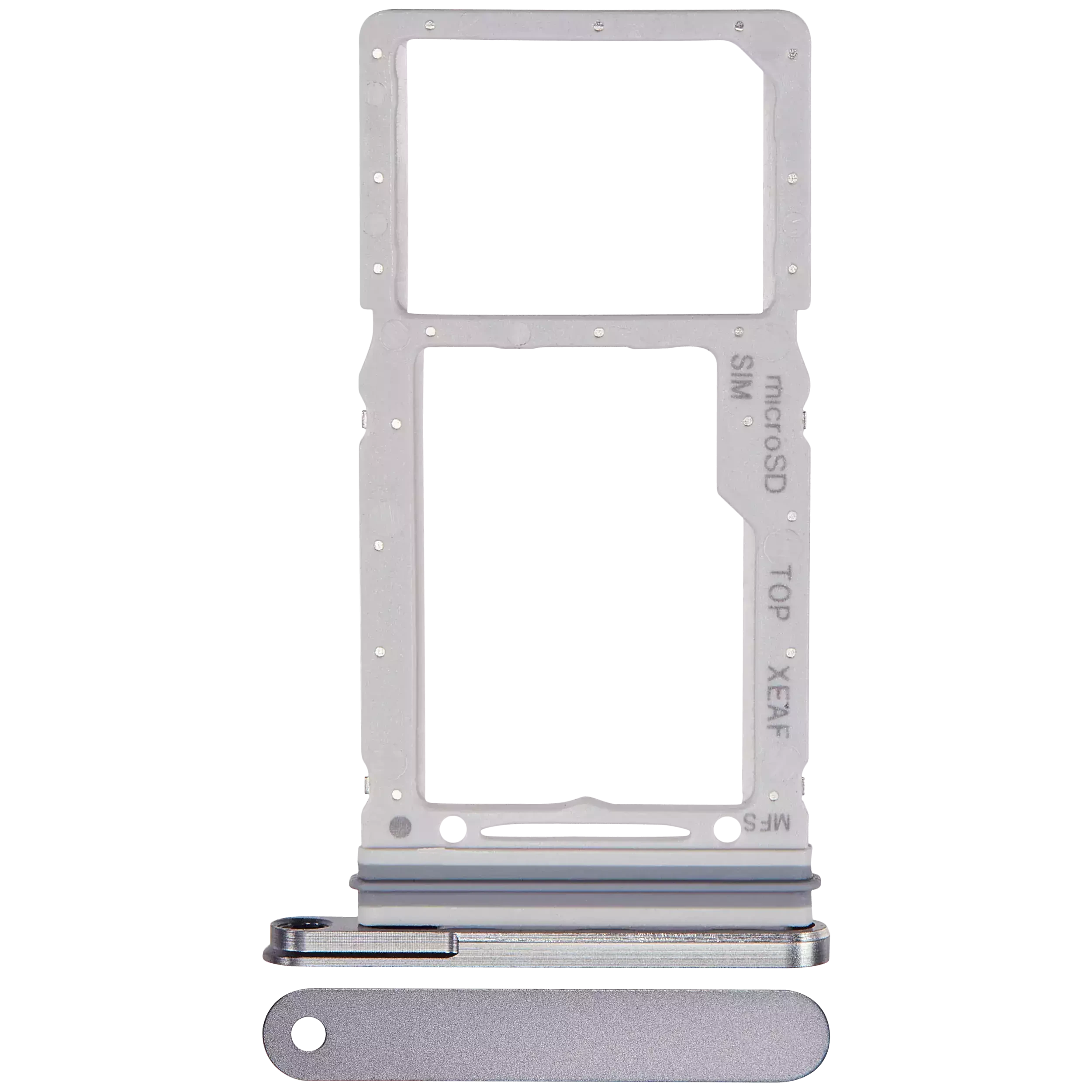Carrellino doppia SIM per Samsung Galaxy Tab S9 FE 10.9" ( X516) (2023) (Grigio)