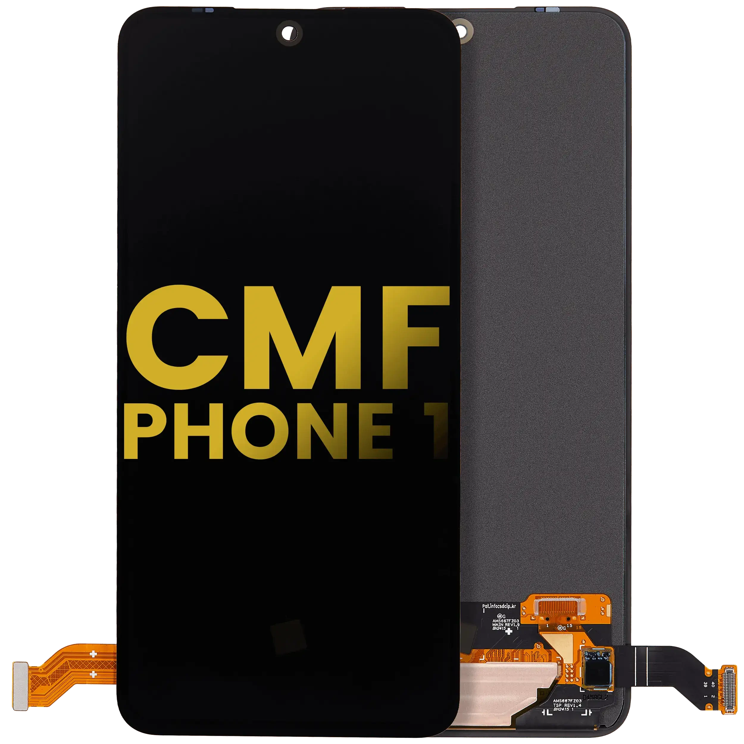Display OLED completo senza Frame per Nothing CMF Phone 1 (Refurbished) (tutti i colori)