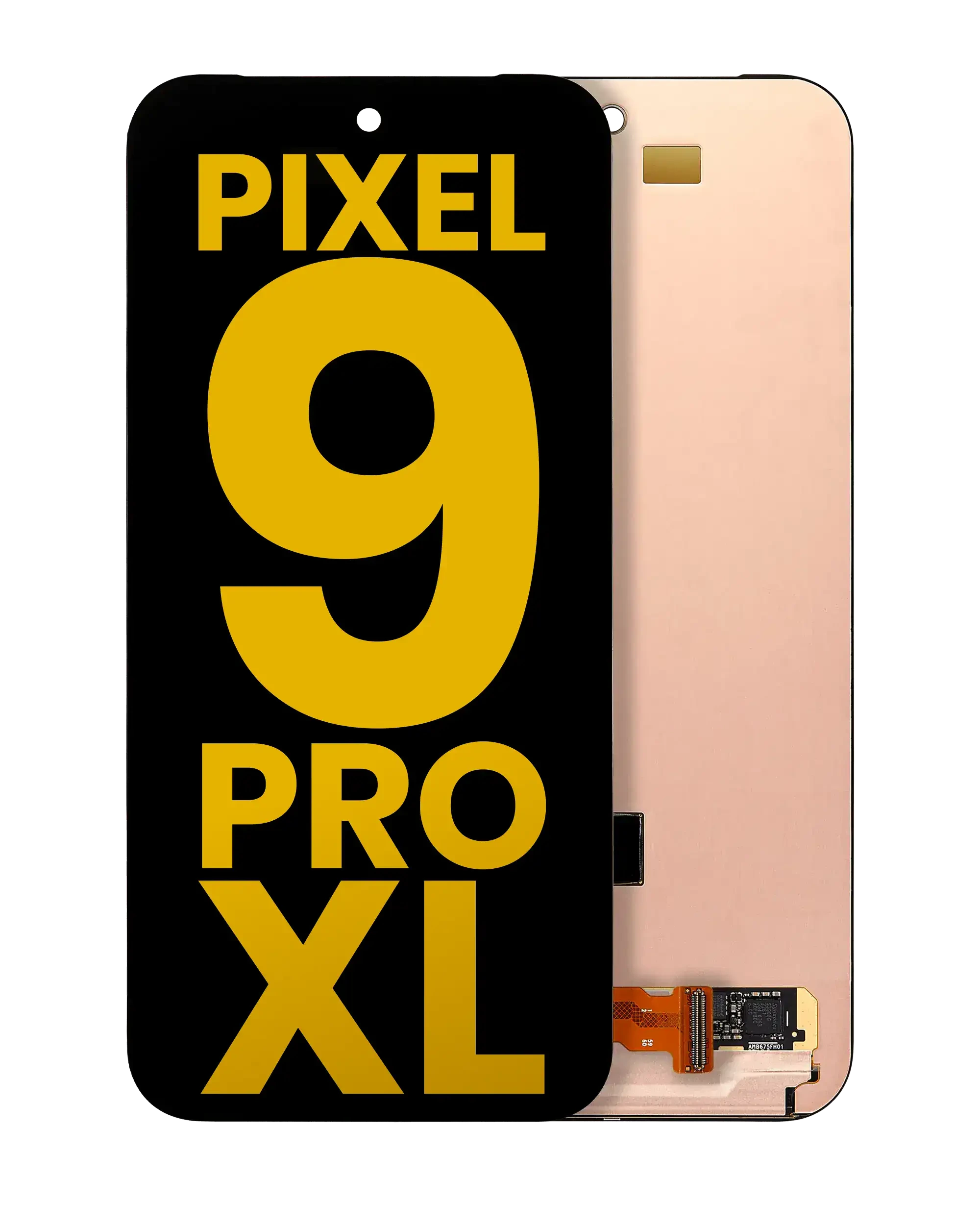 Display OLED completo senza Frame (con Fingerprint Sensore) per Google Pixel 9 Pro XL (Refurbished) (tutti i colori)