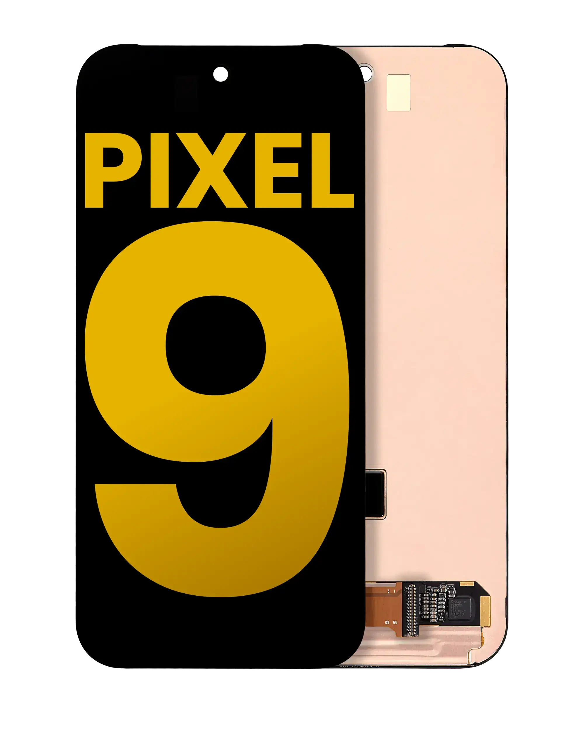 Display OLED completo senza Frame (con Fingerprint Sensore) per Google Pixel 9 (Refurbished) (tutti i colori)
