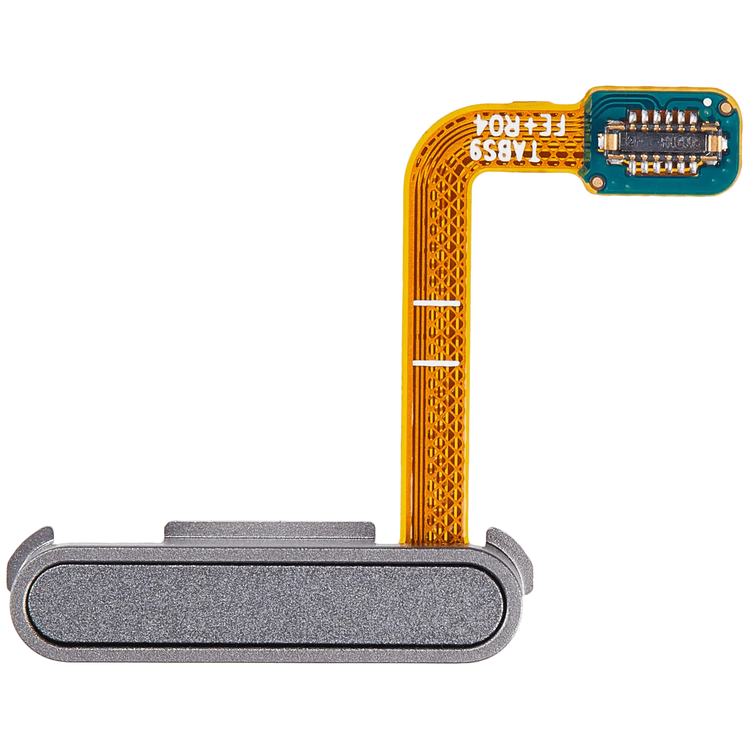 Fingerprint Sensore / Tasto accensione per Samsung Galaxy Tab S9 FE Plus (X610 / X616) (2023) (Premium) (Grigio)
