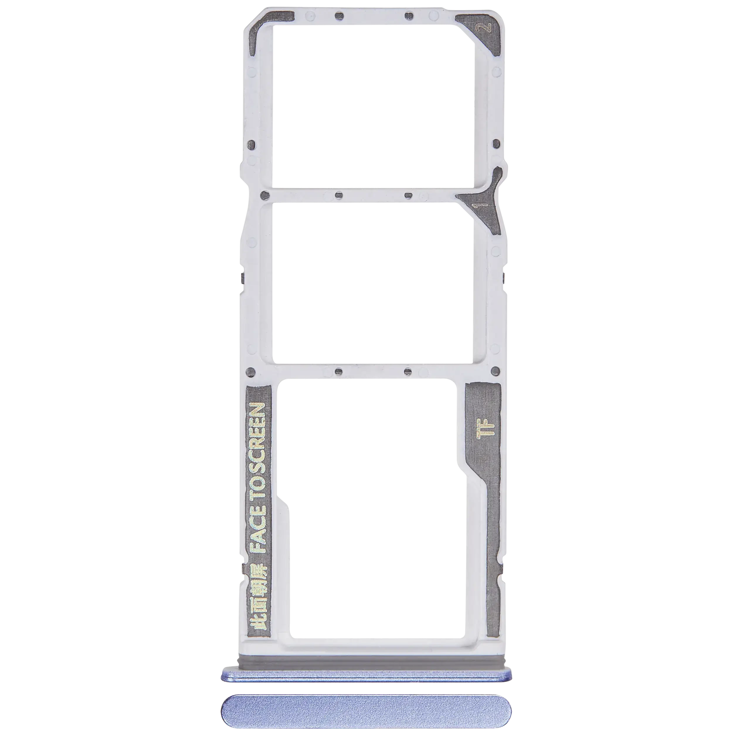 Carrellino SIM per Xiaomi Redmi 11 Prime 4G (Peppy Viola)
