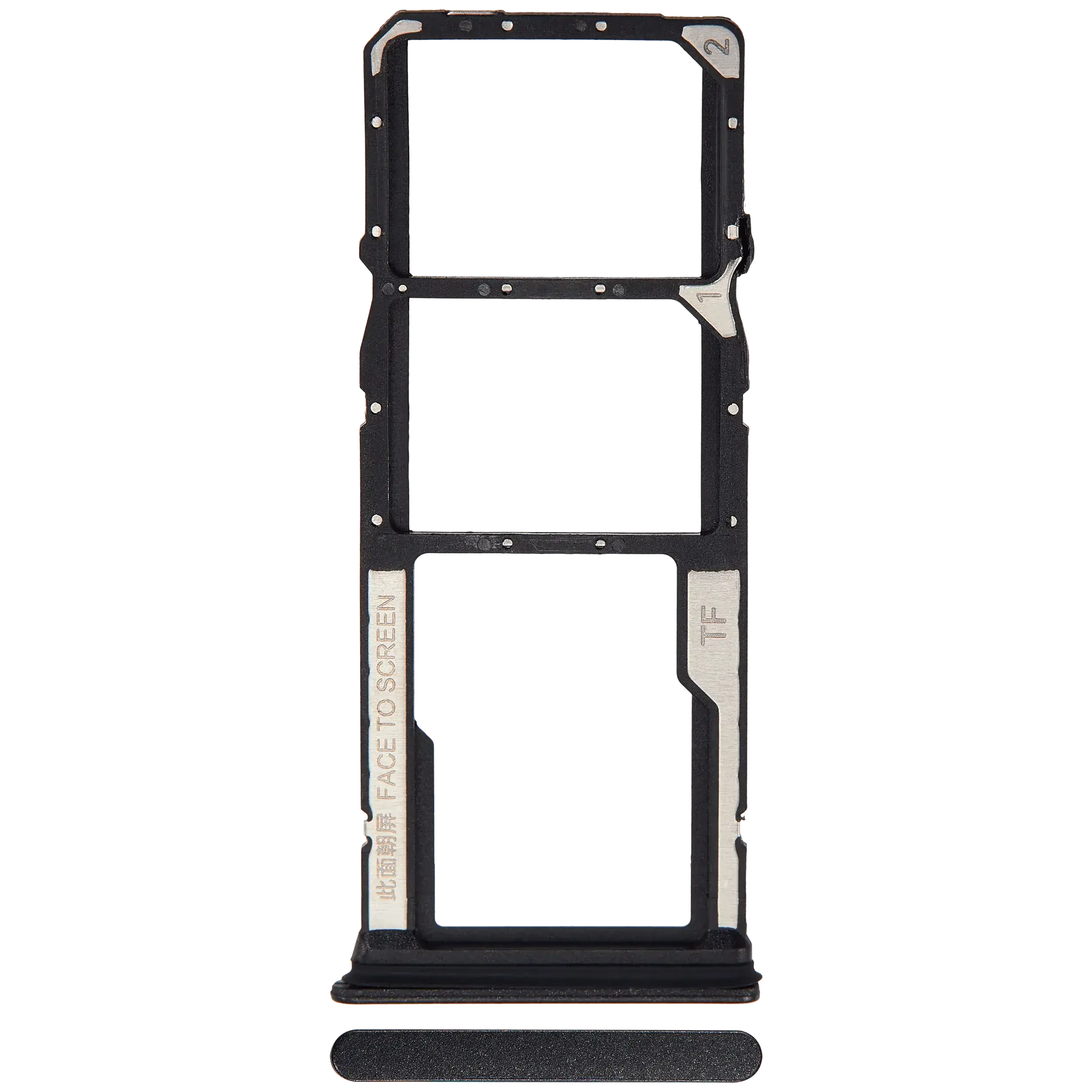 Carrellino SIM per Xiaomi Redmi 13R (Nero)