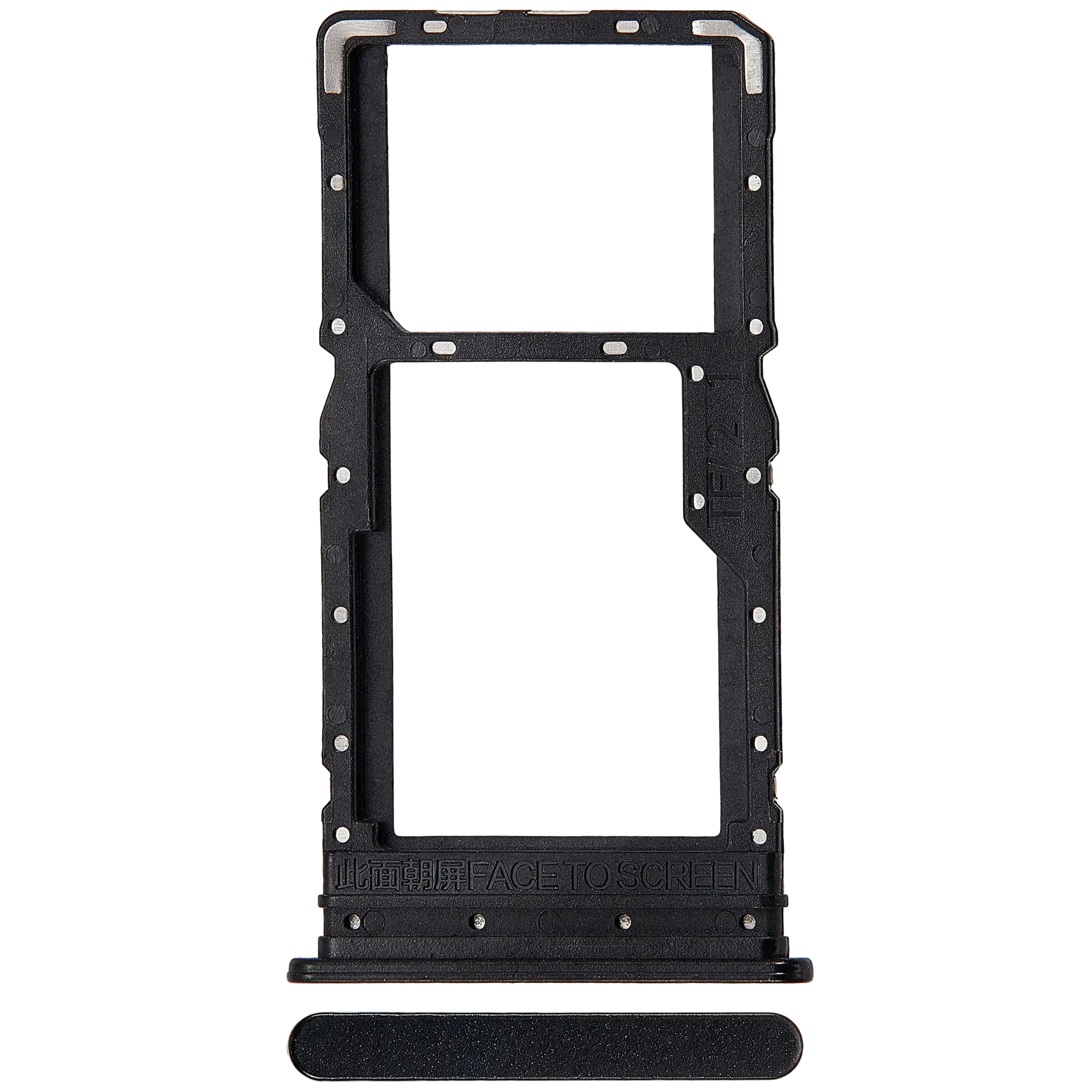 Carrellino SIM per Xiaomi Redmi 12 5G (Jade Nero)