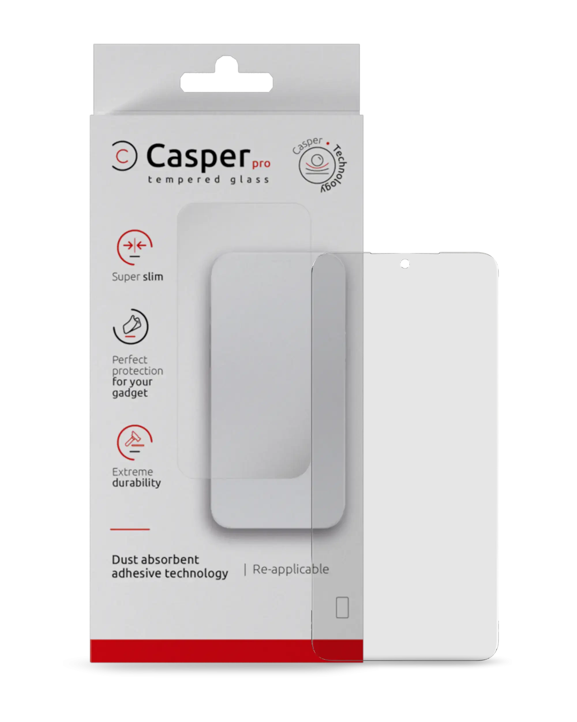 Casper Pro Vetro temperato per Samsung Galaxy A26 5G (Case Friendly) (confezione retail)