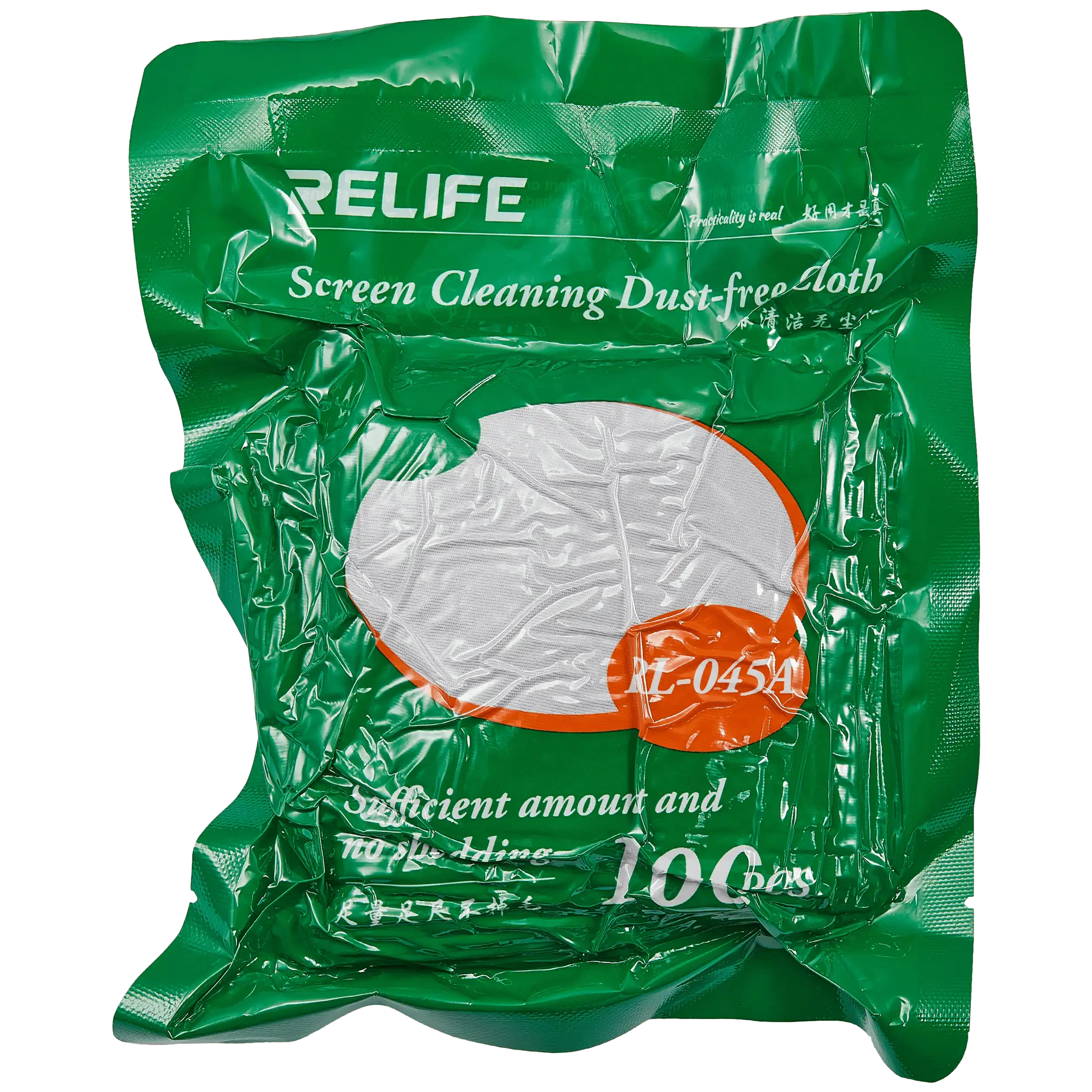 RL-045A Screen Cleaning Dust-free Cloth (100 pezzi) (Relife)