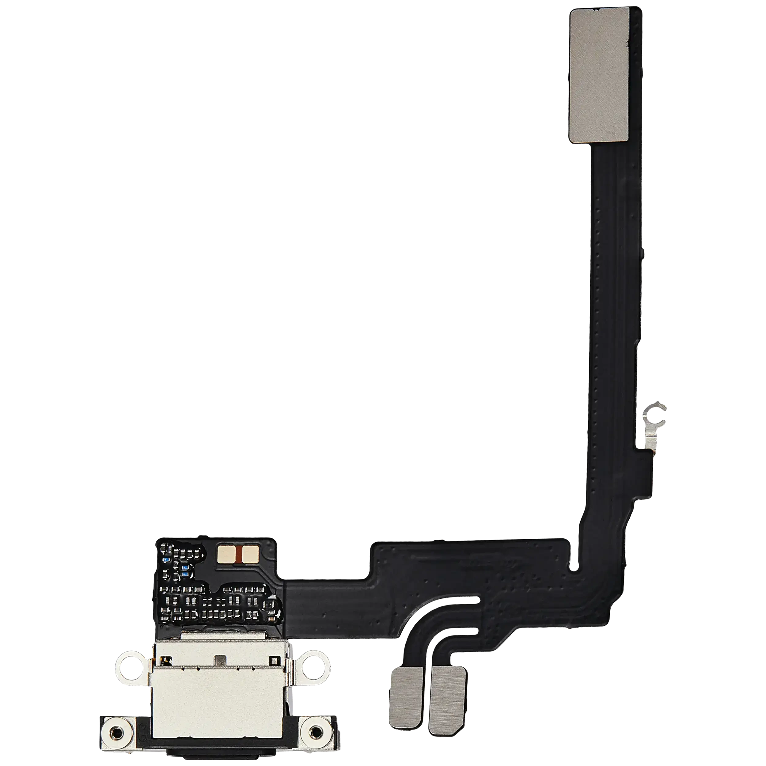 Flat connettore di ricarica per iPhone 16 Pro (Aftermarket Plus) (Titanio nero)