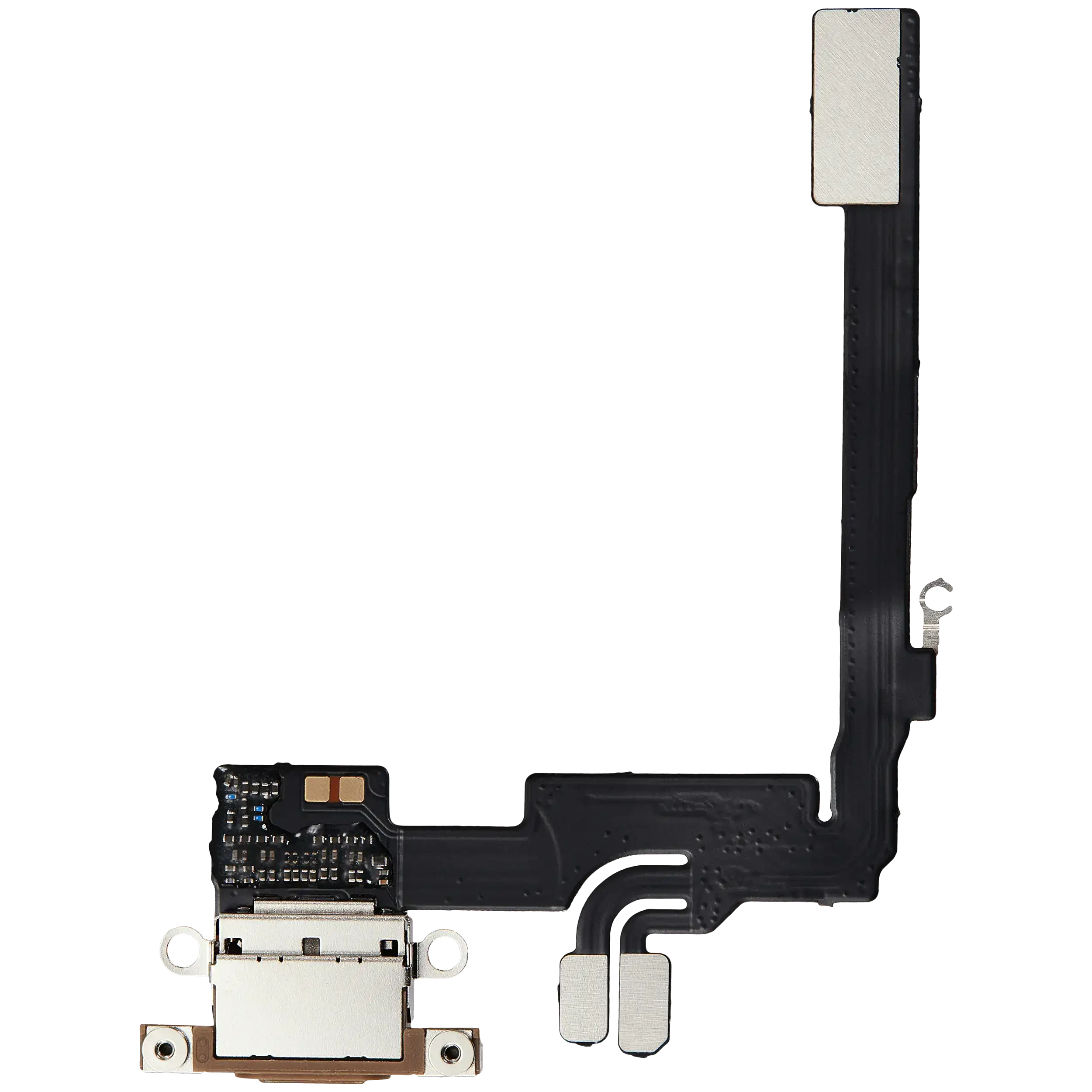 Flat connettore di ricarica per iPhone 16 Pro (Aftermarket Plus) (Titanio sabbia)