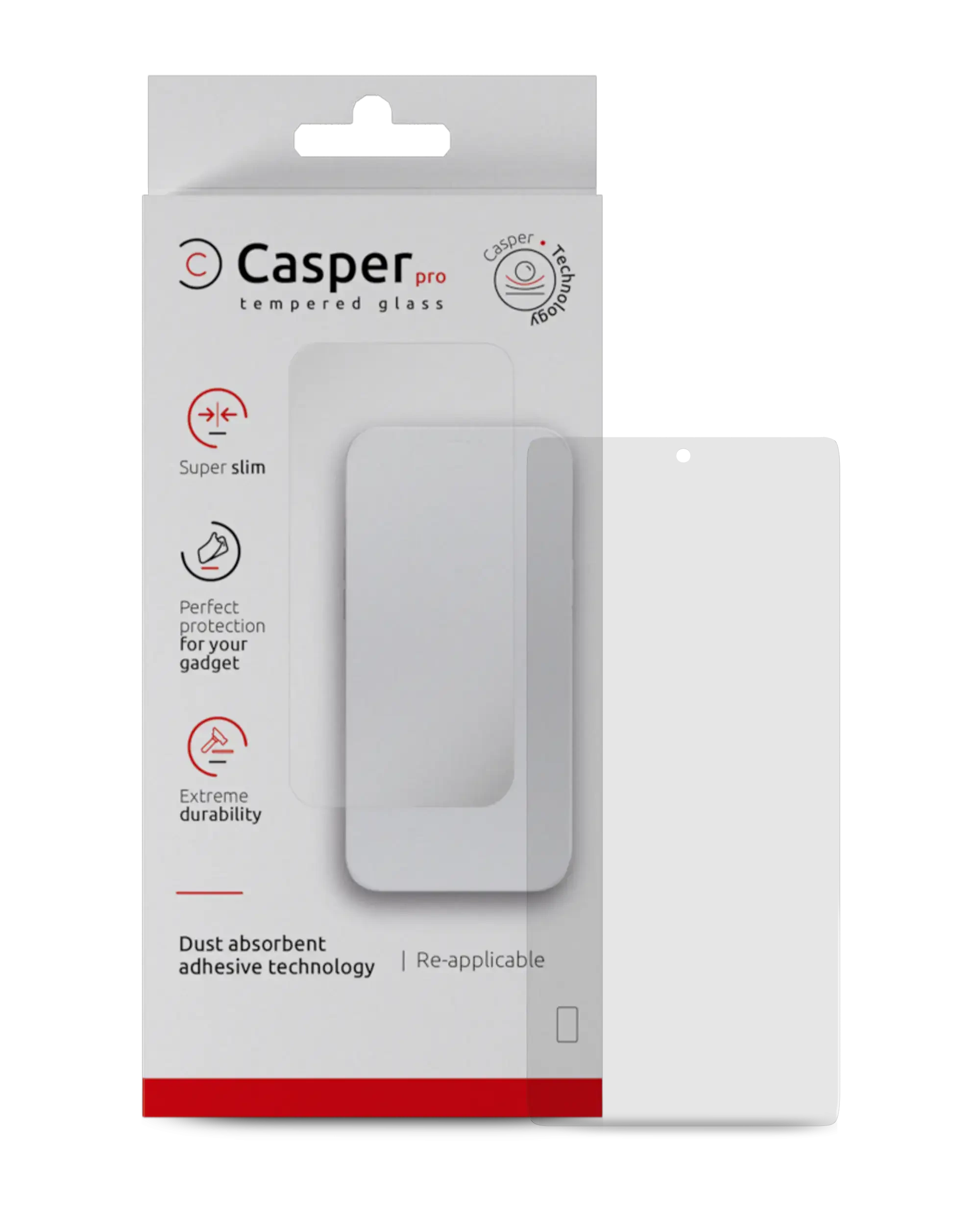Casper Pro Vetro temperato per Motorola Moto G Stylus 5G (XT2419 / 2024) (confezione retail) (Trasparente)