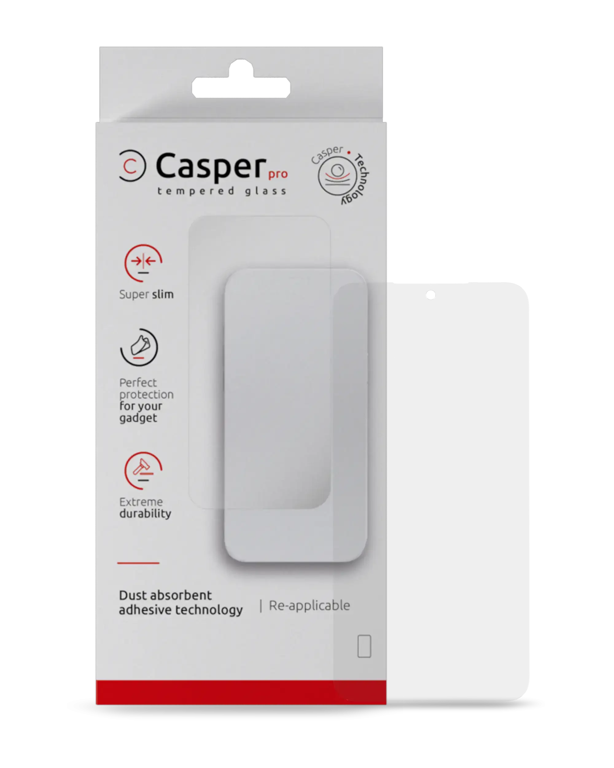 Casper Pro Vetro temperato per Motorola Moto G 5G (XT2313 / 2023) / G Stylus 4G (XT2317-2 / 2023) / G Power 5G (XT2311 / 2023) (confezione retail) (Trasparente)