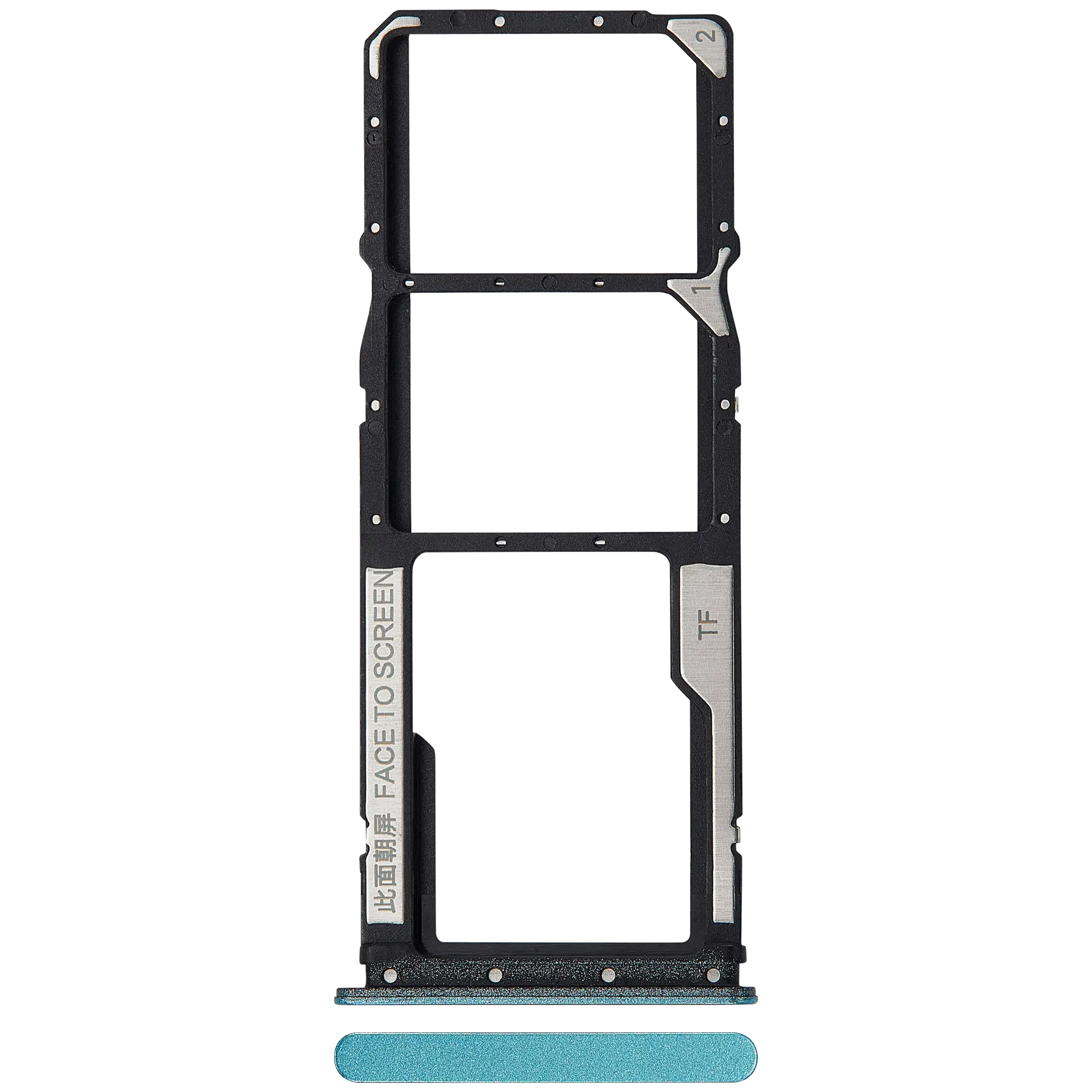 Carrellino SIM per Xiaomi Redmi 10 5G (Aurora Verde)