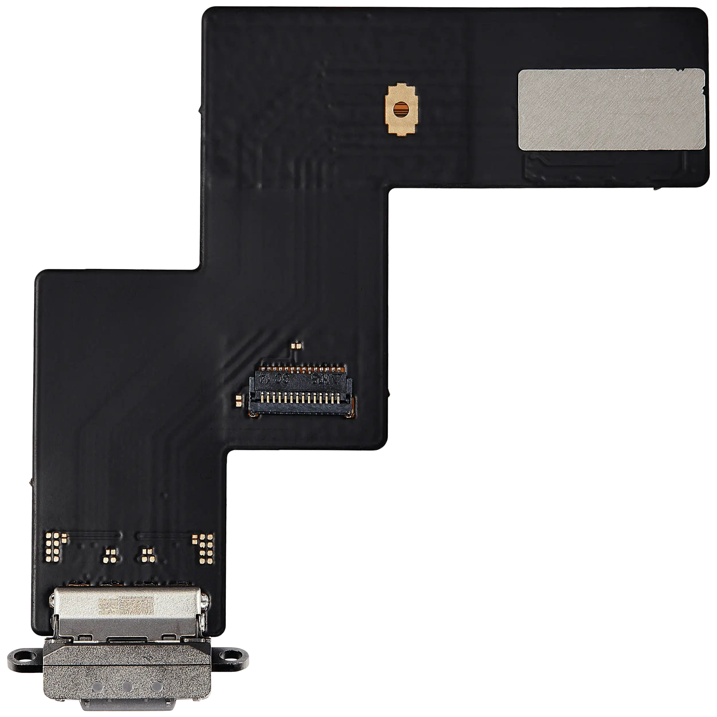 Flat connettore di ricarica per iPad Air 13" (2024) / Air 13" (2025) (Aftermarket Plus) (Grigio siderale)