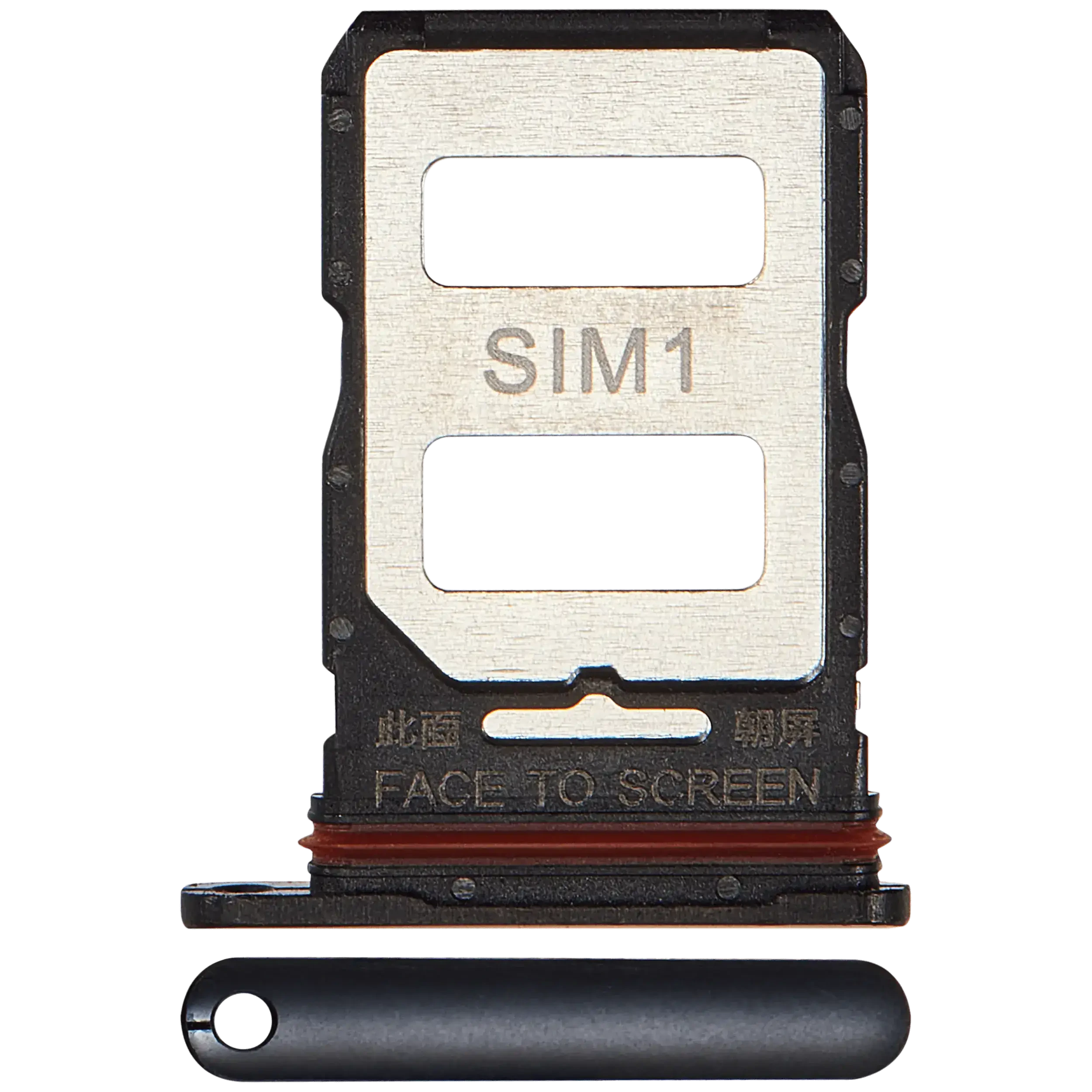 Carrellino SIM per Xiaomi 12T / 12T Pro (Nero)