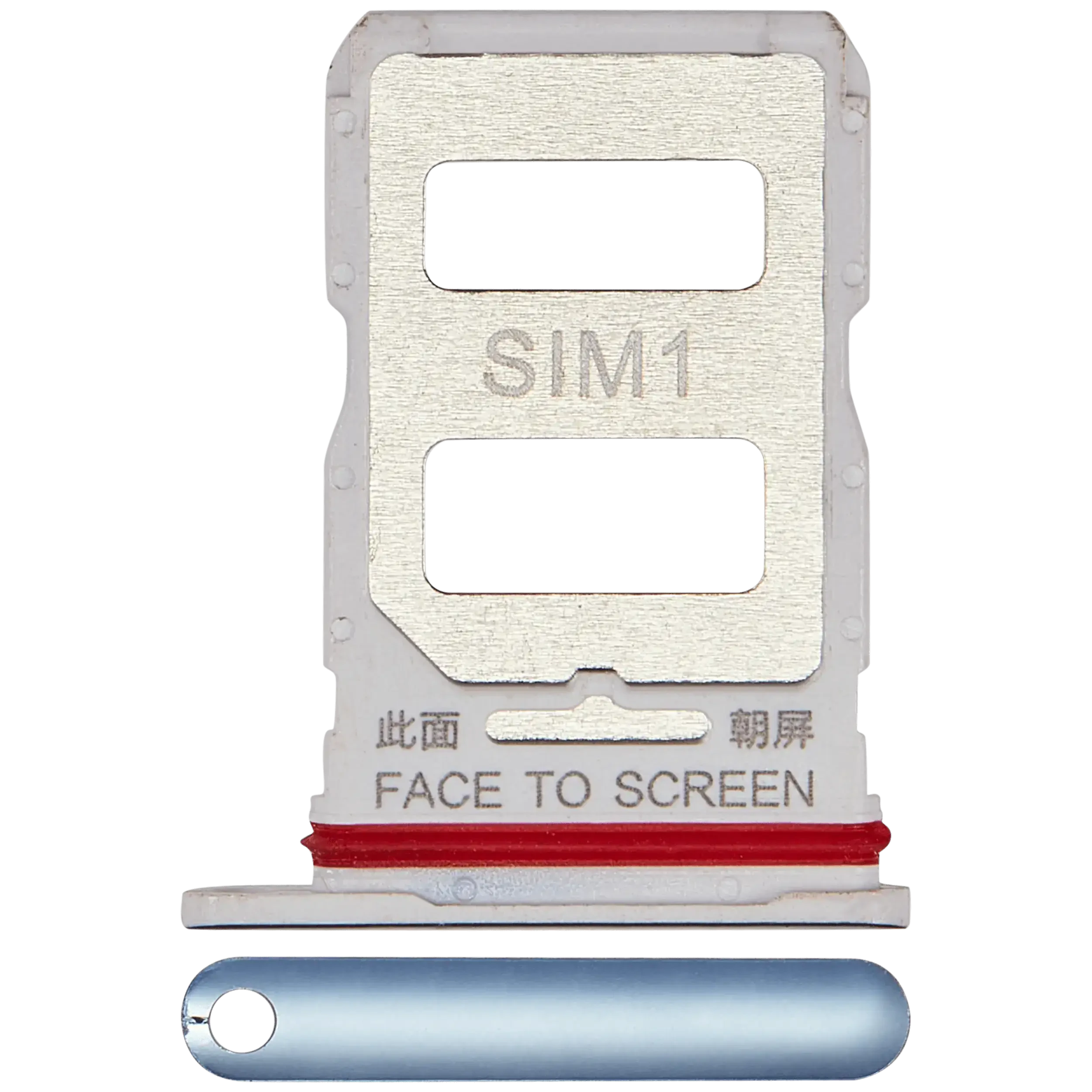 Carrellino SIM per Xiaomi 12T / 12T Pro (Blu)