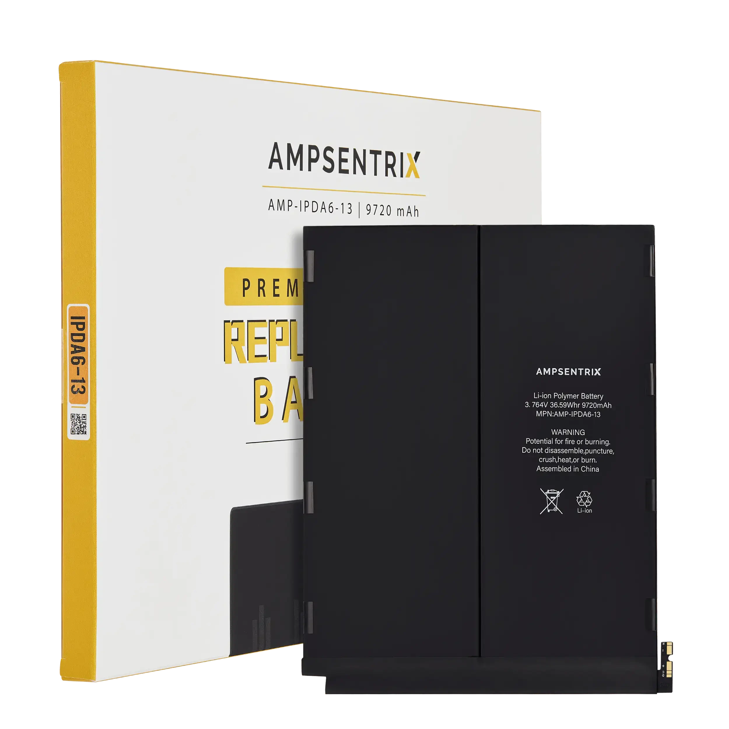 Batteria di ricambio per iPad Air 13" (2024) (AmpSentrix Pro)