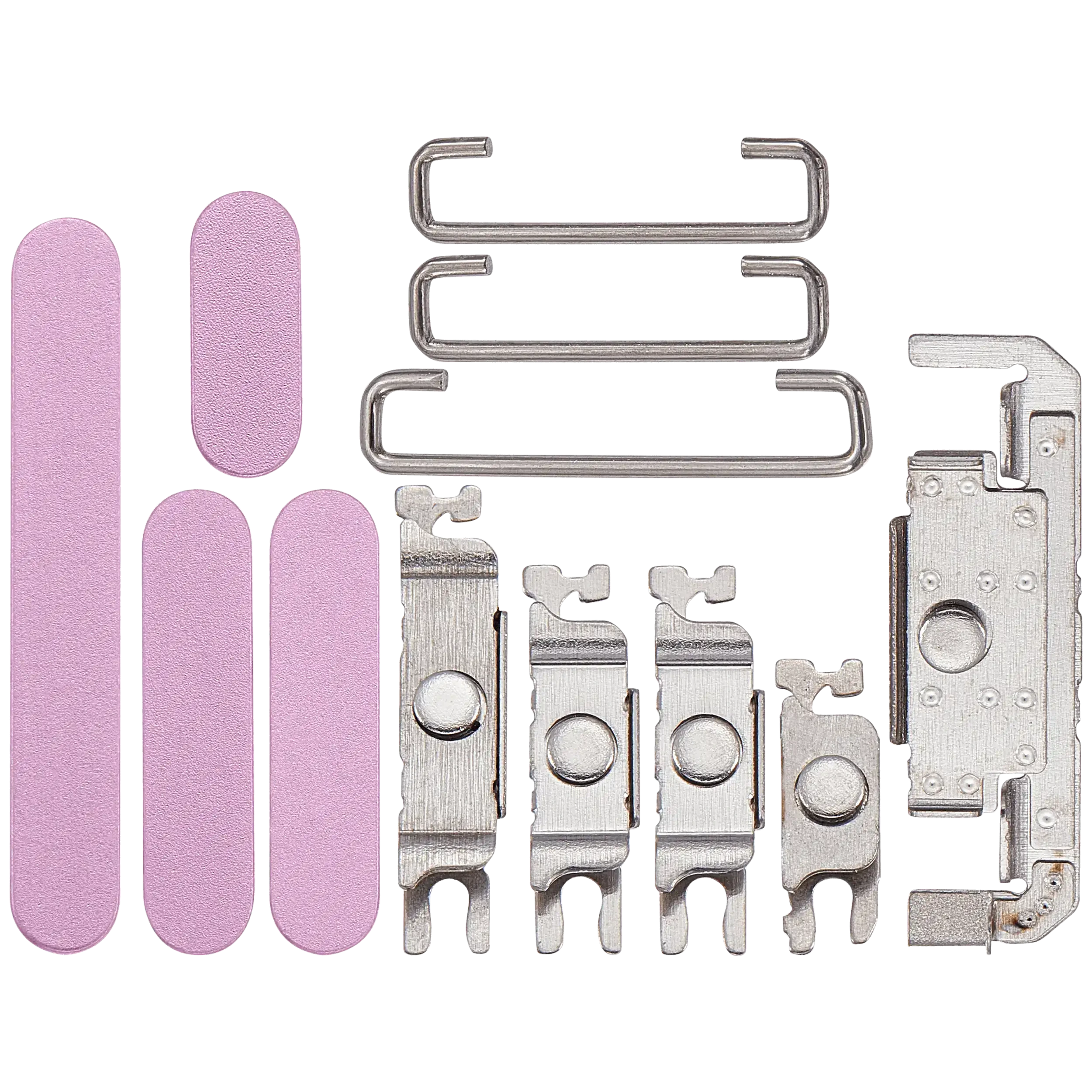 Hard Buttons (Accensione / Volume / switch) per iPhone 16 / 16 Plus (Rosa)