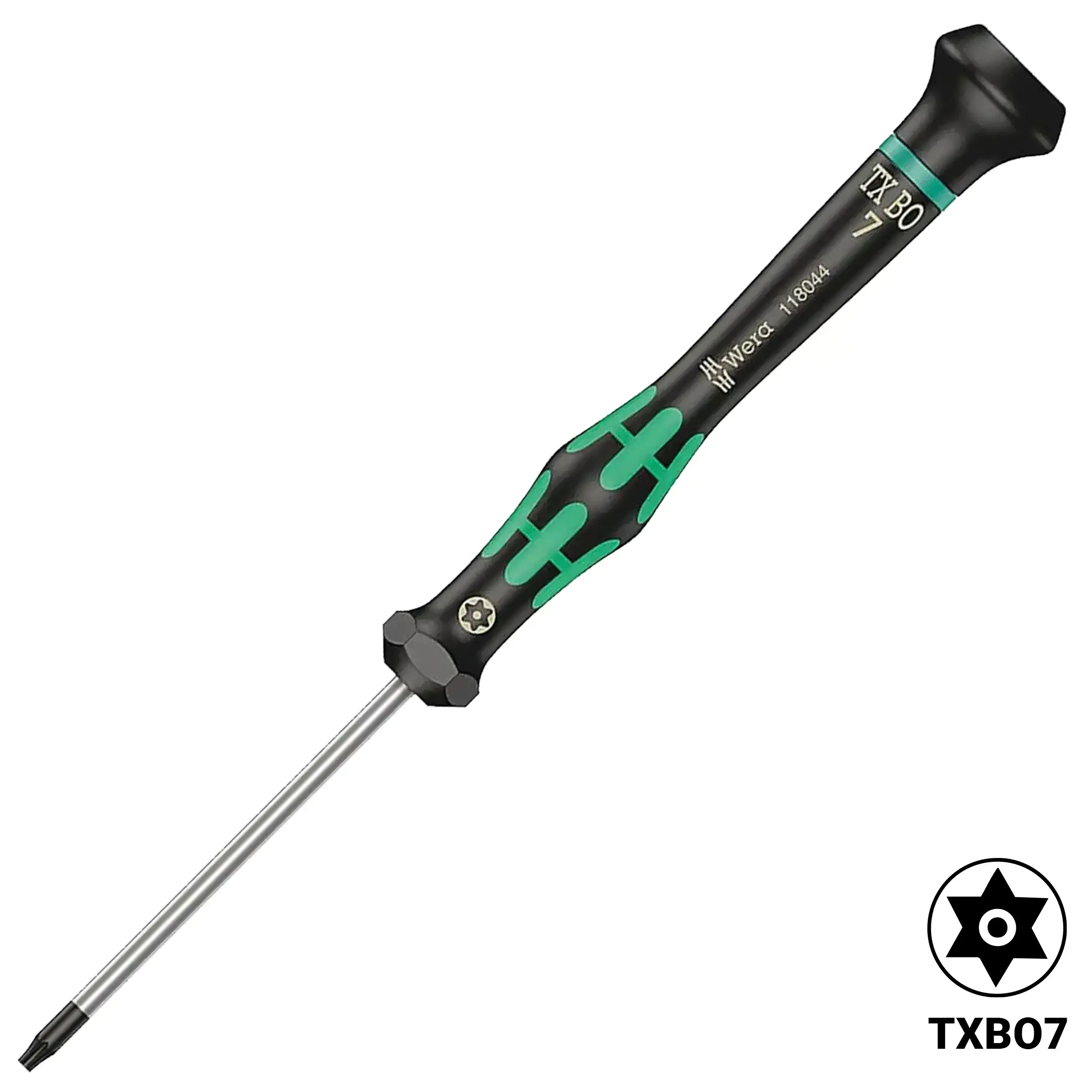 Kraftform Micro Precision Tamper-proof Torx screwdriver TX7 X 60 MM (2067) (Wera)